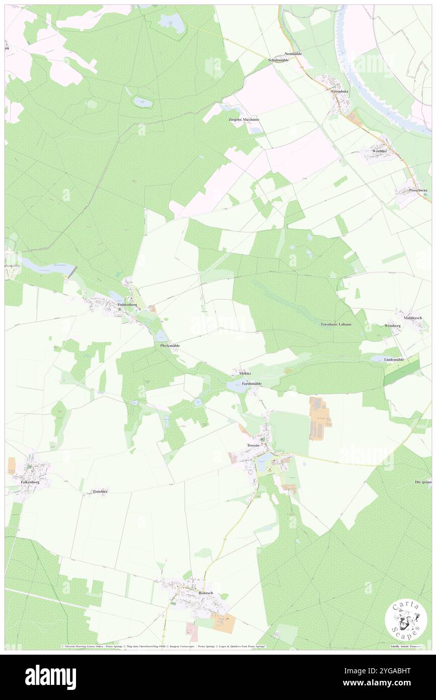 Hundeberg, DE, Allemagne, Saxe, N 51 38' 8'', N 12 48' 45'', carte, Carthascapes carte publiée en 2024. Explorez Cartascapes, une carte qui révèle la diversité des paysages, des cultures et des écosystèmes de la Terre. Voyage à travers le temps et l'espace, découvrir l'interconnexion du passé, du présent et de l'avenir de notre planète. Banque D'Images