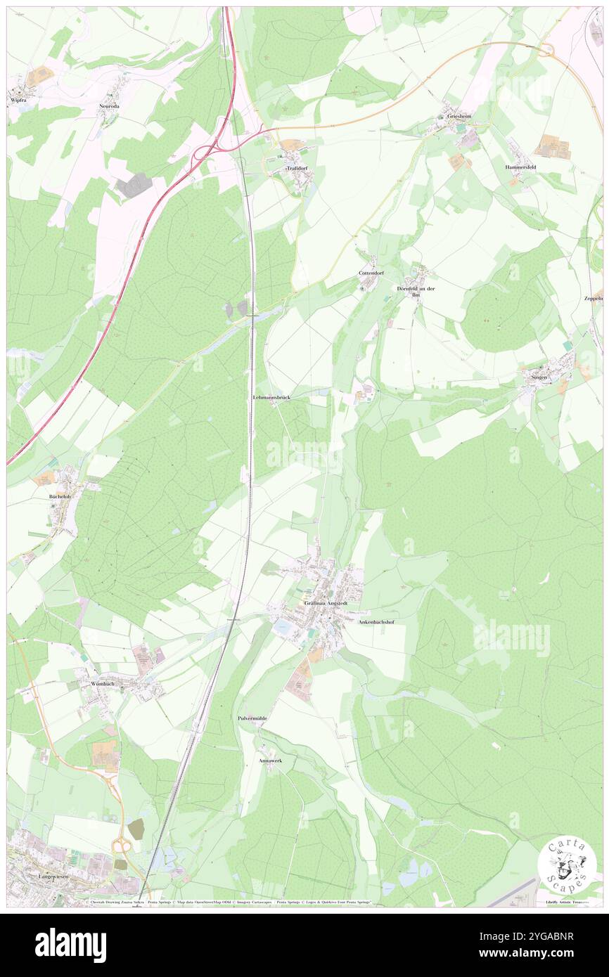 Barenteiche, DE, Allemagne, Thuringe, N 50 43' 0'', N 11 1' 0'', carte, Carthascapes carte publiée en 2024. Explorez Cartascapes, une carte qui révèle la diversité des paysages, des cultures et des écosystèmes de la Terre. Voyage à travers le temps et l'espace, découvrir l'interconnexion du passé, du présent et de l'avenir de notre planète. Banque D'Images