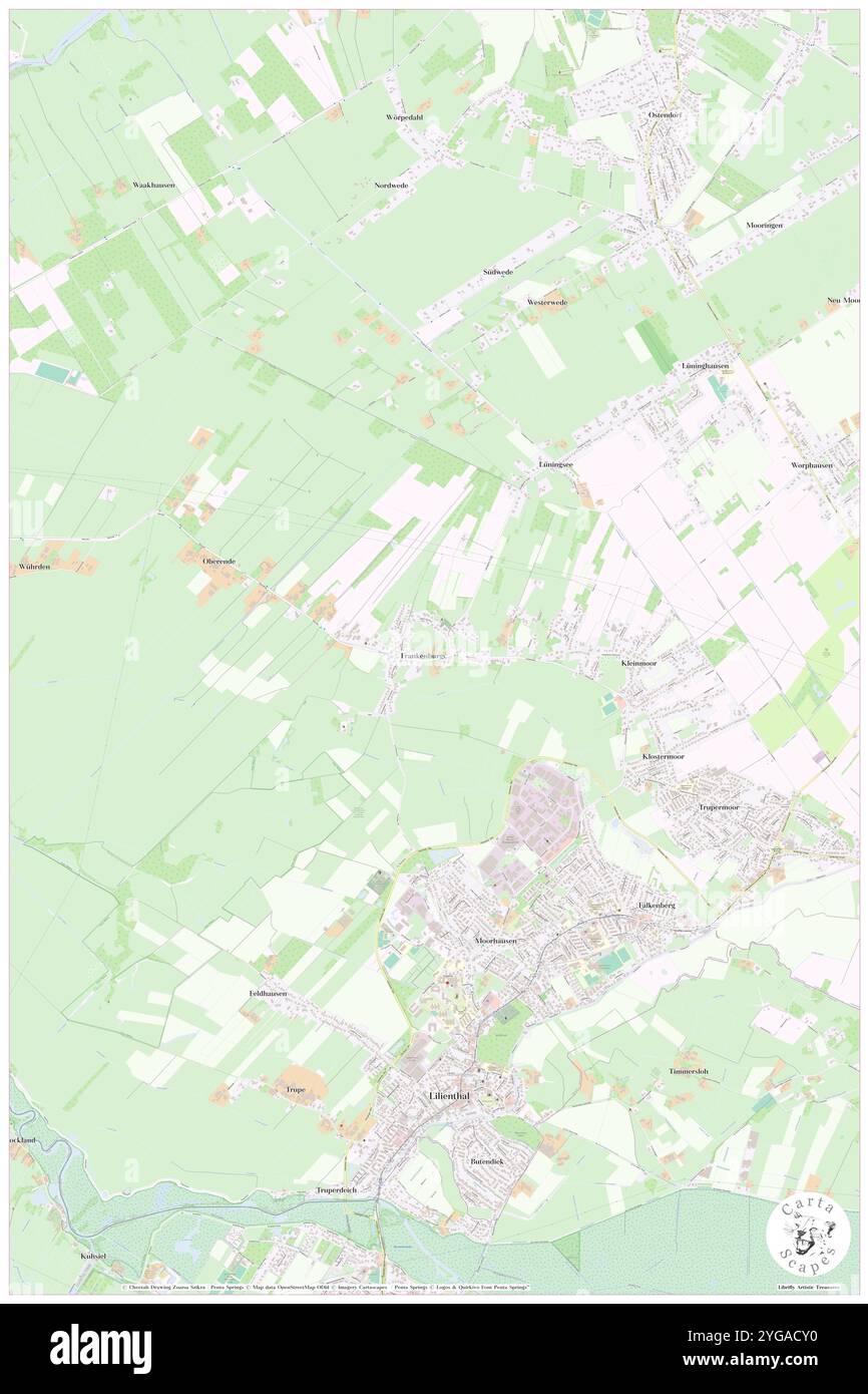 Frankenburg, DE, Allemagne, basse-Saxe, N 53 10' 22'', N 8 54' 18'', carte, Carthascapes carte publiée en 2024. Explorez Cartascapes, une carte qui révèle la diversité des paysages, des cultures et des écosystèmes de la Terre. Voyage à travers le temps et l'espace, découvrir l'interconnexion du passé, du présent et de l'avenir de notre planète. Banque D'Images