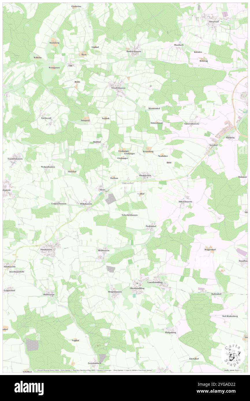 Herbersdorf, haute-Bavière, DE, Allemagne, Bavière, n 48 32' 2'', N 11 41' 0'', carte, Cartascapes carte publiée en 2024. Explorez Cartascapes, une carte qui révèle la diversité des paysages, des cultures et des écosystèmes de la Terre. Voyage à travers le temps et l'espace, découvrir l'interconnexion du passé, du présent et de l'avenir de notre planète. Banque D'Images