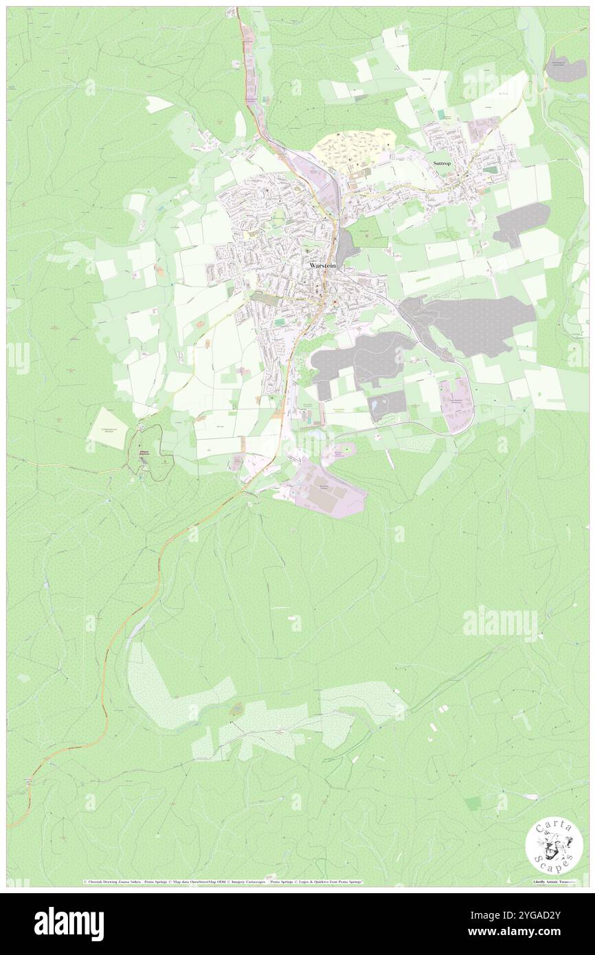 Langer Bach, DE, Allemagne, Rhénanie du Nord-Westphalie, N 51 25' 34'', N 8 20' 57'', carte, Carthascapes carte publiée en 2024. Explorez Cartascapes, une carte qui révèle la diversité des paysages, des cultures et des écosystèmes de la Terre. Voyage à travers le temps et l'espace, découvrir l'interconnexion du passé, du présent et de l'avenir de notre planète. Banque D'Images