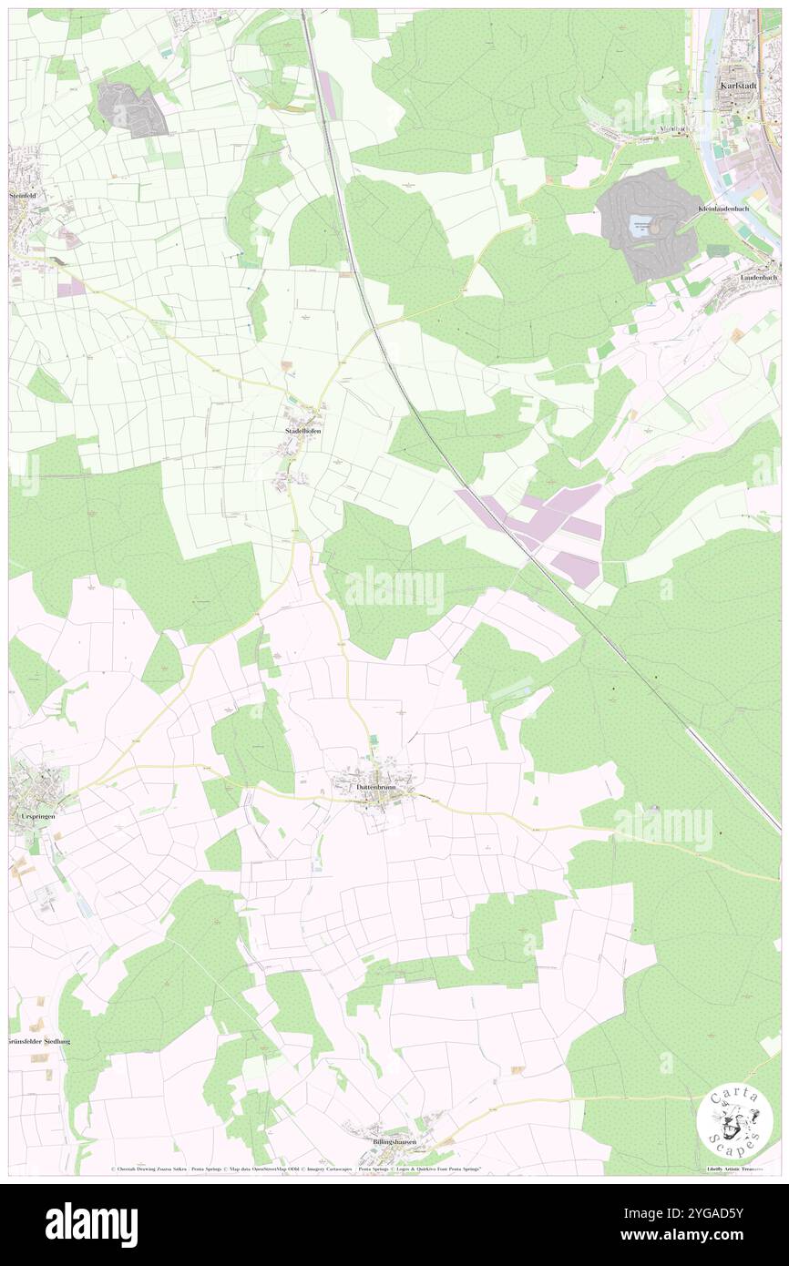 Rotreisig, DE, Allemagne, Bavière, N 49 55' 8'', N 9 43' 14'', carte, Carthascapes carte publiée en 2024. Explorez Cartascapes, une carte qui révèle la diversité des paysages, des cultures et des écosystèmes de la Terre. Voyage à travers le temps et l'espace, découvrir l'interconnexion du passé, du présent et de l'avenir de notre planète. Banque D'Images