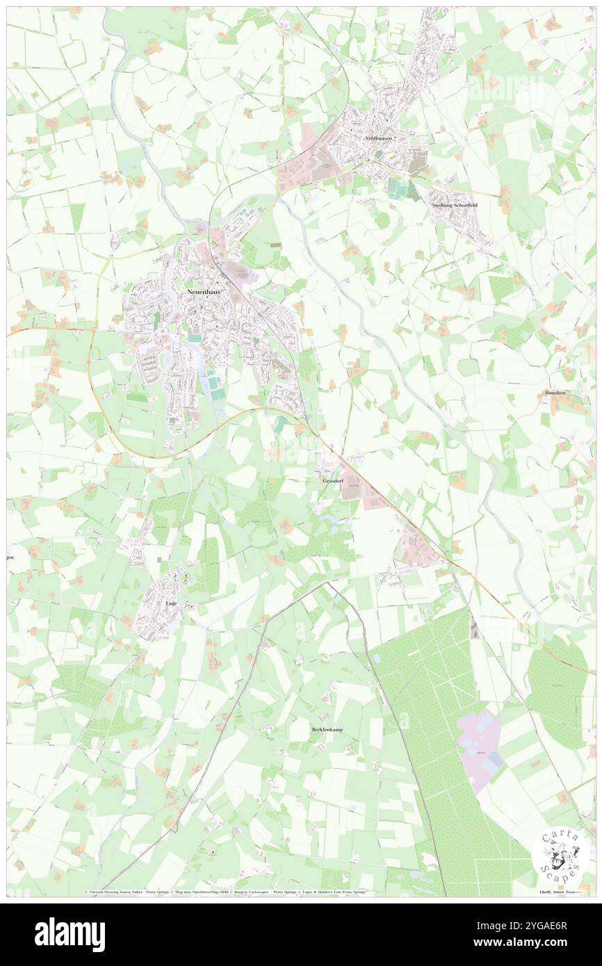 Thesingfeld, DE, Allemagne, basse-Saxe, N 52 28' 59'', N 6 58' 59'', carte, Carthascapes carte publiée en 2024. Explorez Cartascapes, une carte qui révèle la diversité des paysages, des cultures et des écosystèmes de la Terre. Voyage à travers le temps et l'espace, découvrir l'interconnexion du passé, du présent et de l'avenir de notre planète. Banque D'Images