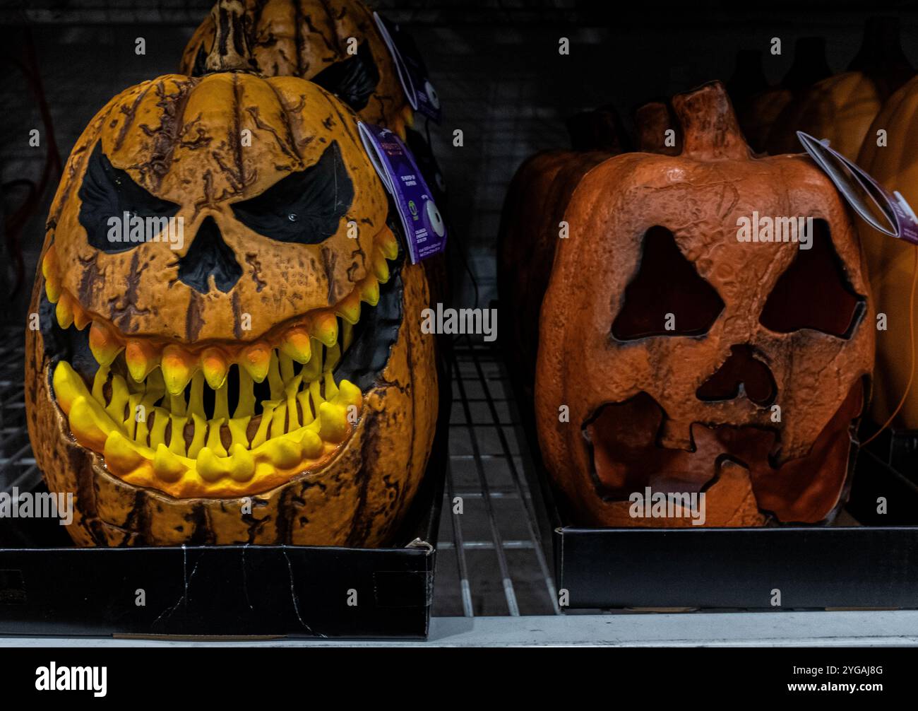 Articles d'Halloween à Lowe's, Albuquerque, Nouveau-Mexique Banque D'Images