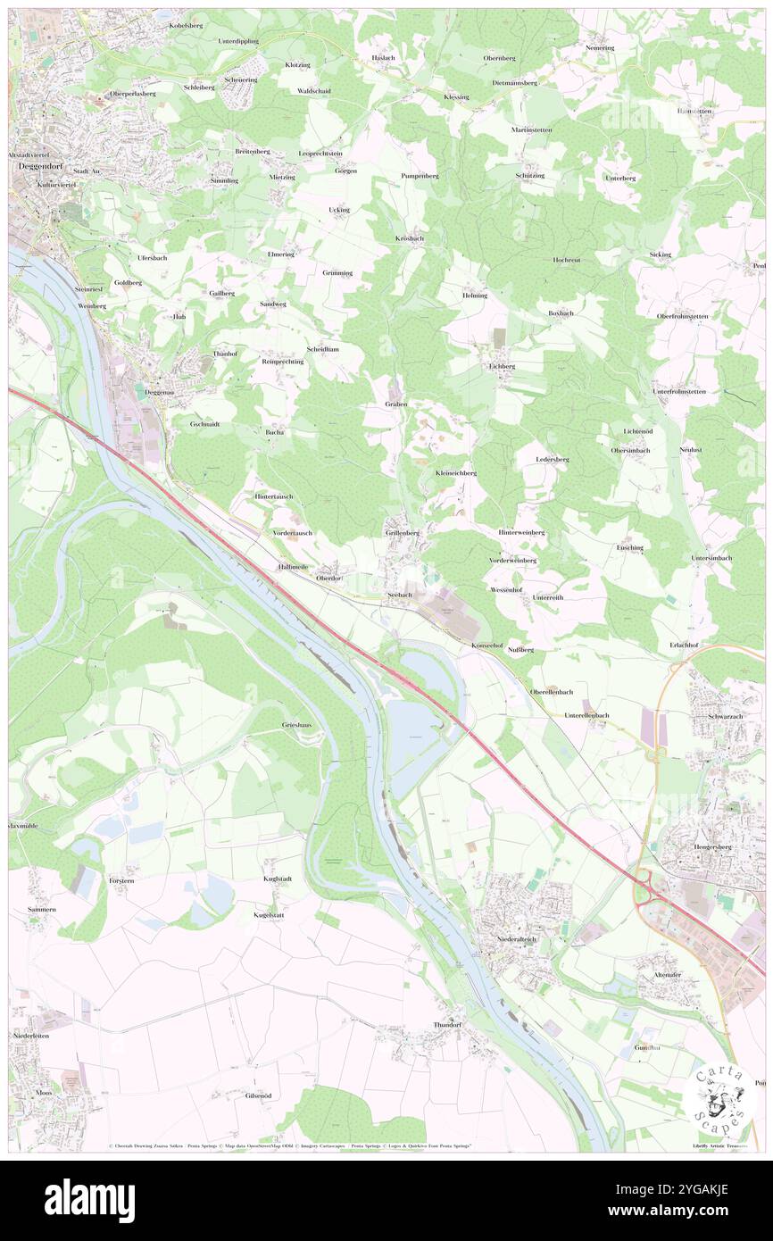 Seebach, basse-Bavière, DE, Allemagne, Bavière, n 48 47' 49'', N 13 0' 29'', carte, Cartascapes carte publiée en 2024. Explorez Cartascapes, une carte qui révèle la diversité des paysages, des cultures et des écosystèmes de la Terre. Voyage à travers le temps et l'espace, découvrir l'interconnexion du passé, du présent et de l'avenir de notre planète. Banque D'Images