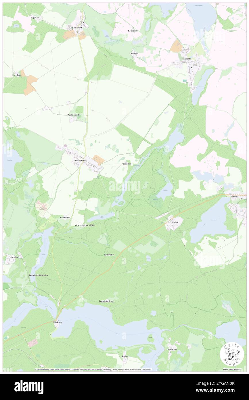 Grosser Dolgensee, DE, Allemagne, Brandebourg, N 53 9' 51'', N 13 34' 43'', map, Cartascapes carte publiée en 2024. Explorez Cartascapes, une carte qui révèle la diversité des paysages, des cultures et des écosystèmes de la Terre. Voyage à travers le temps et l'espace, découvrir l'interconnexion du passé, du présent et de l'avenir de notre planète. Banque D'Images