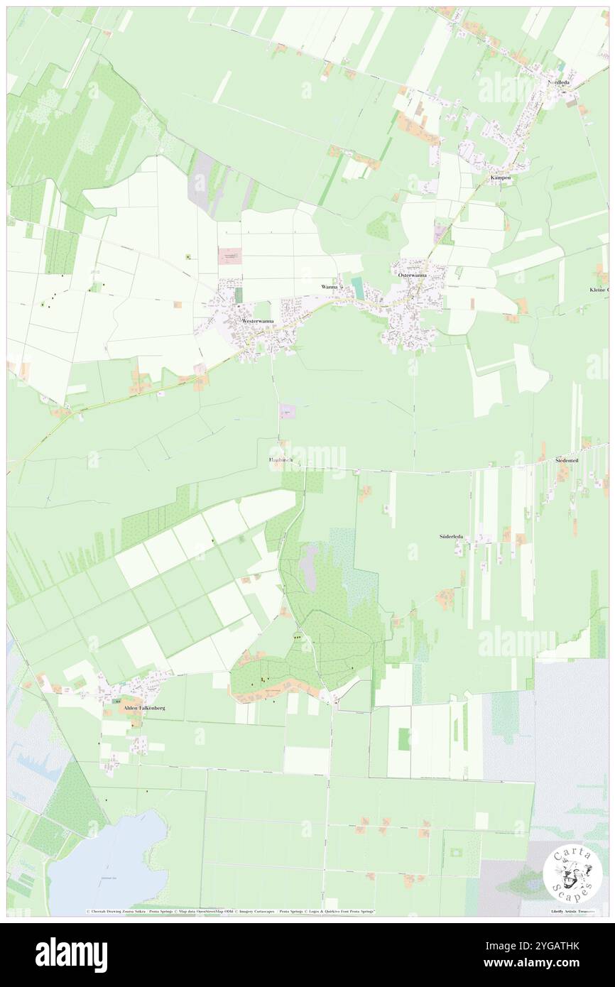 Foersterei Suederleda, DE, Allemagne, basse-Saxe, N 53 43' 34'', N 8 47' 34'', carte, Carthascapes carte publiée en 2024. Explorez Cartascapes, une carte qui révèle la diversité des paysages, des cultures et des écosystèmes de la Terre. Voyage à travers le temps et l'espace, découvrir l'interconnexion du passé, du présent et de l'avenir de notre planète. Banque D'Images