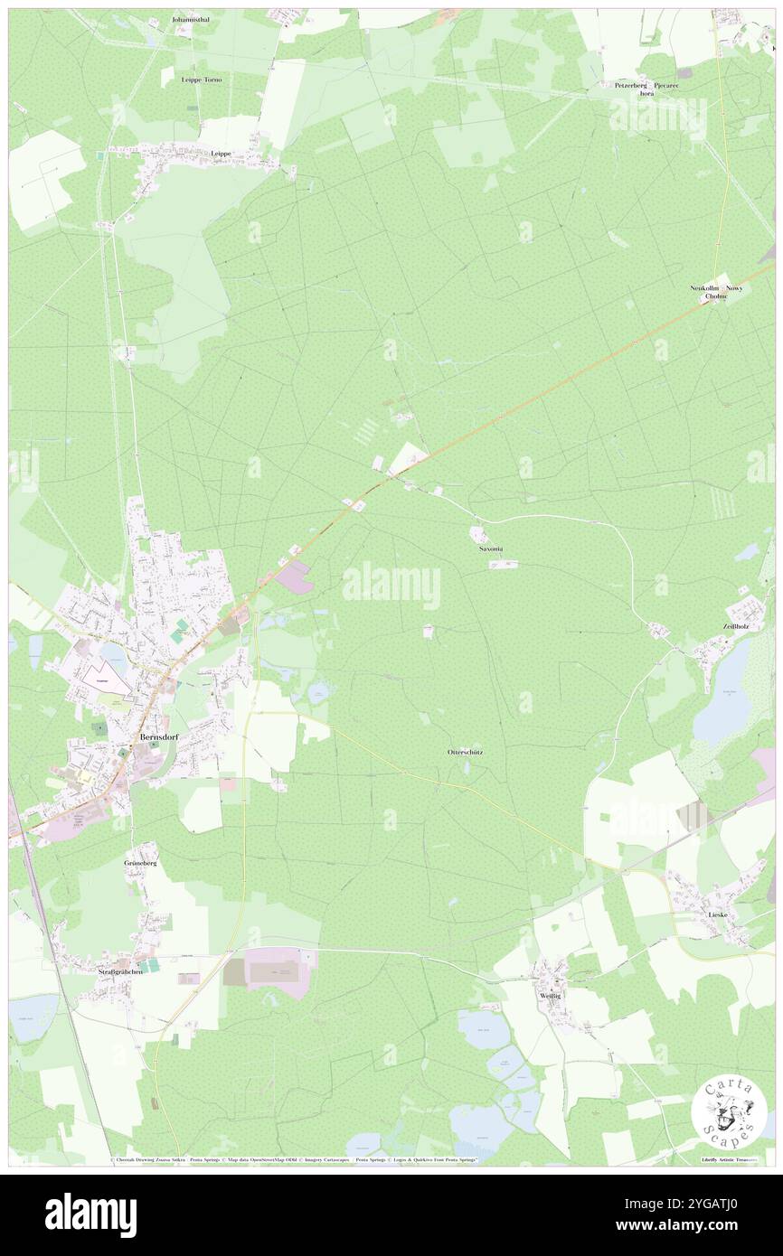 Otterschuetz, DE, Allemagne, Saxe, N 51 22' 59'', N 14 5' 59'', carte, Carthascapes carte publiée en 2024. Explorez Cartascapes, une carte qui révèle la diversité des paysages, des cultures et des écosystèmes de la Terre. Voyage à travers le temps et l'espace, découvrir l'interconnexion du passé, du présent et de l'avenir de notre planète. Banque D'Images