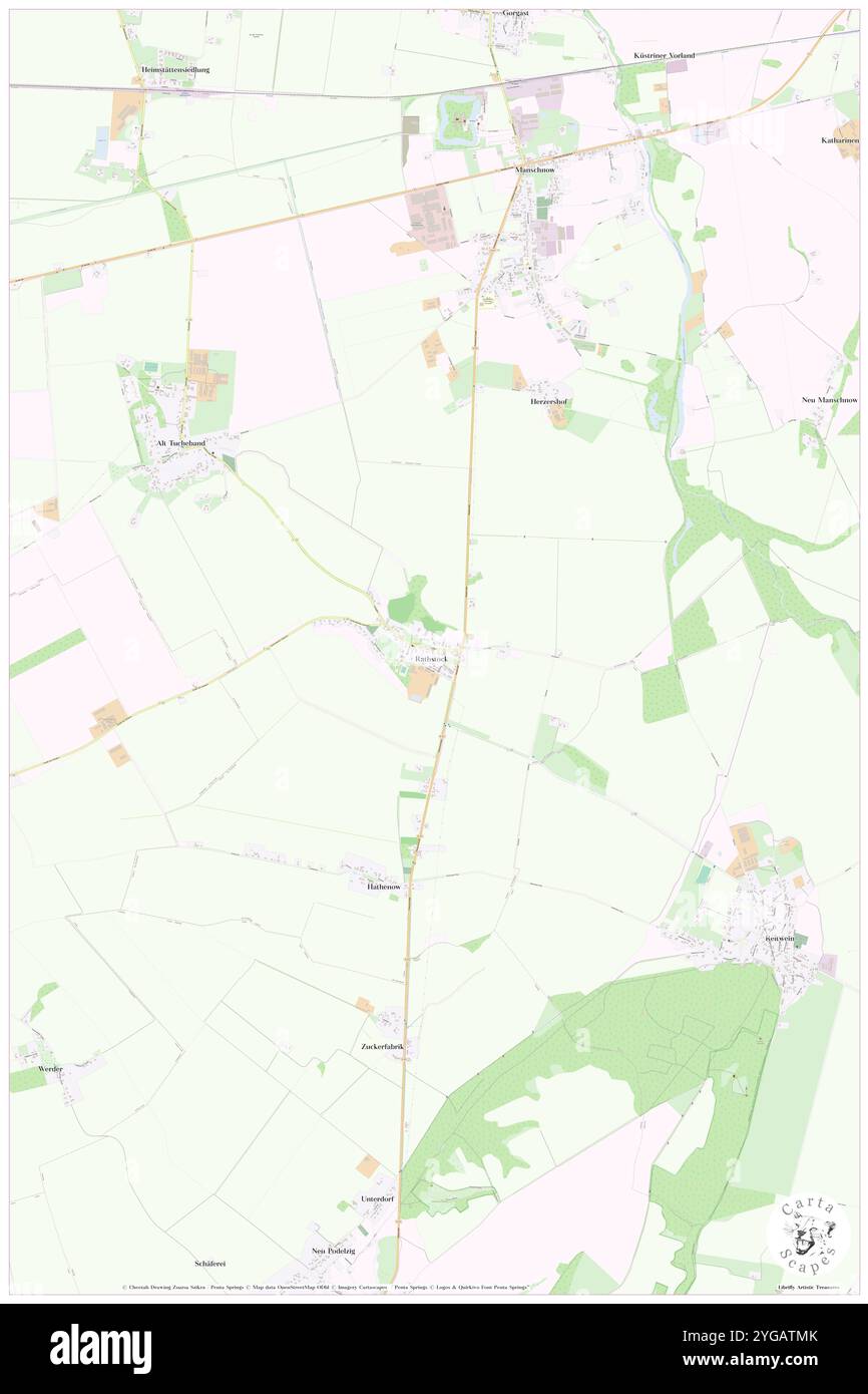 Rathstock, DE, Allemagne, Brandebourg, N 52 31' 19'', N 14 32' 30'', carte, Carthascapes carte publiée en 2024. Explorez Cartascapes, une carte qui révèle la diversité des paysages, des cultures et des écosystèmes de la Terre. Voyage à travers le temps et l'espace, découvrir l'interconnexion du passé, du présent et de l'avenir de notre planète. Banque D'Images