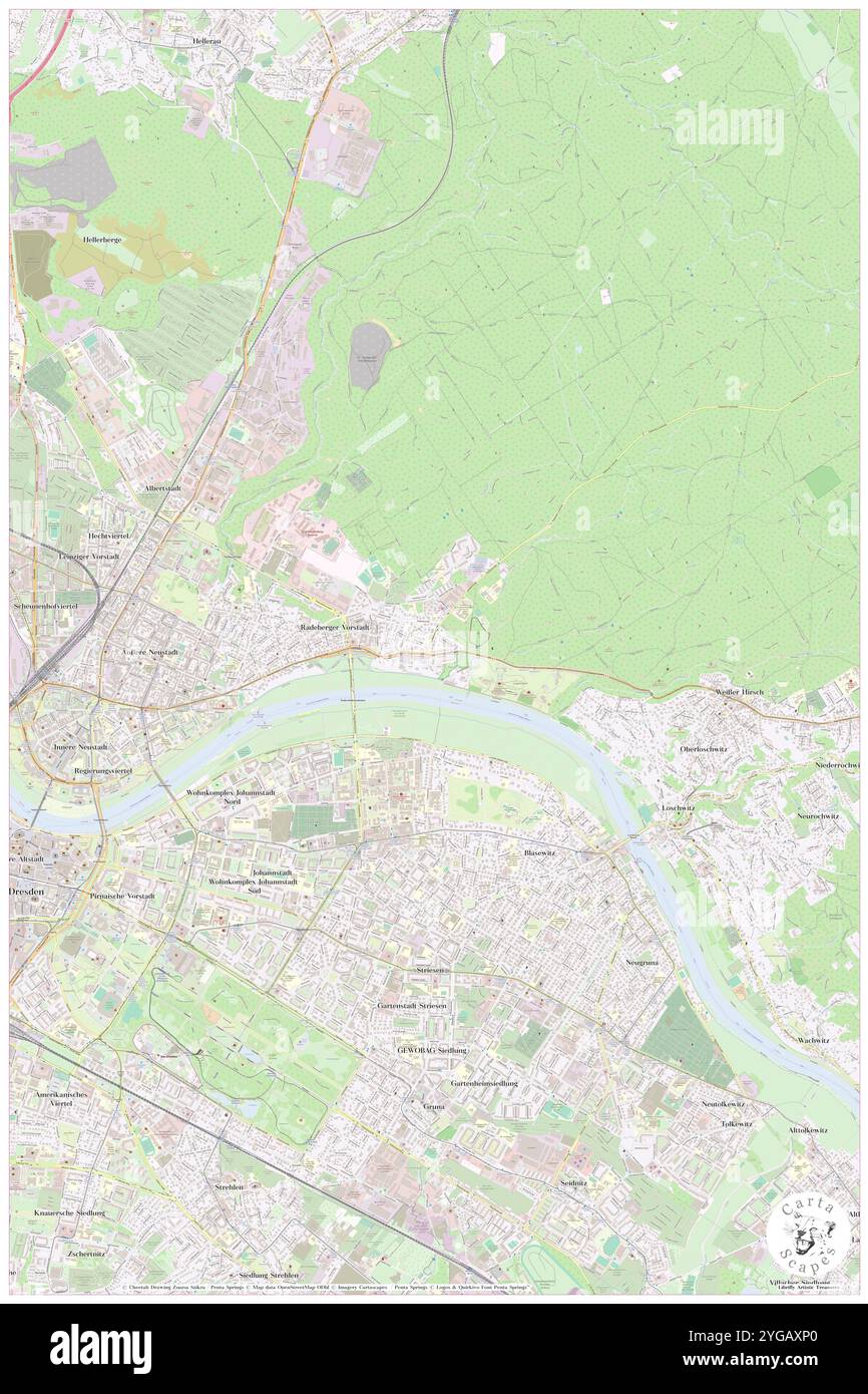 Villa Loschwitz, DE, Allemagne, Saxe, N 51 4' 1'', N 13 47' 11'', carte, Carthascapes carte publiée en 2024. Explorez Cartascapes, une carte qui révèle la diversité des paysages, des cultures et des écosystèmes de la Terre. Voyage à travers le temps et l'espace, découvrir l'interconnexion du passé, du présent et de l'avenir de notre planète. Banque D'Images