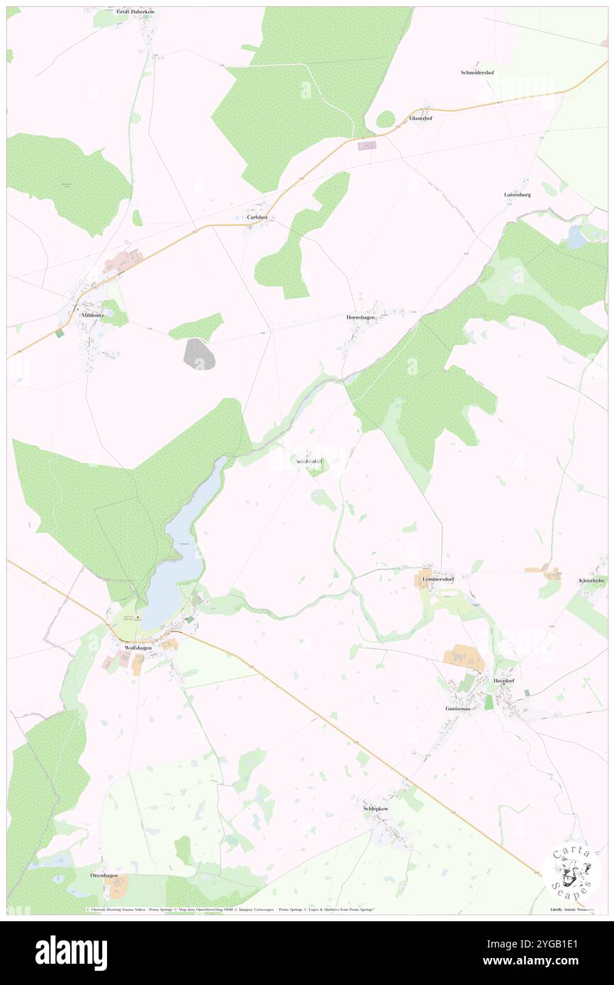 Amalienhof, DE, Allemagne, Brandebourg, N 53 27' 27'', N 13 40' 41'', carte, Carthascapes carte publiée en 2024. Explorez Cartascapes, une carte qui révèle la diversité des paysages, des cultures et des écosystèmes de la Terre. Voyage à travers le temps et l'espace, découvrir l'interconnexion du passé, du présent et de l'avenir de notre planète. Banque D'Images