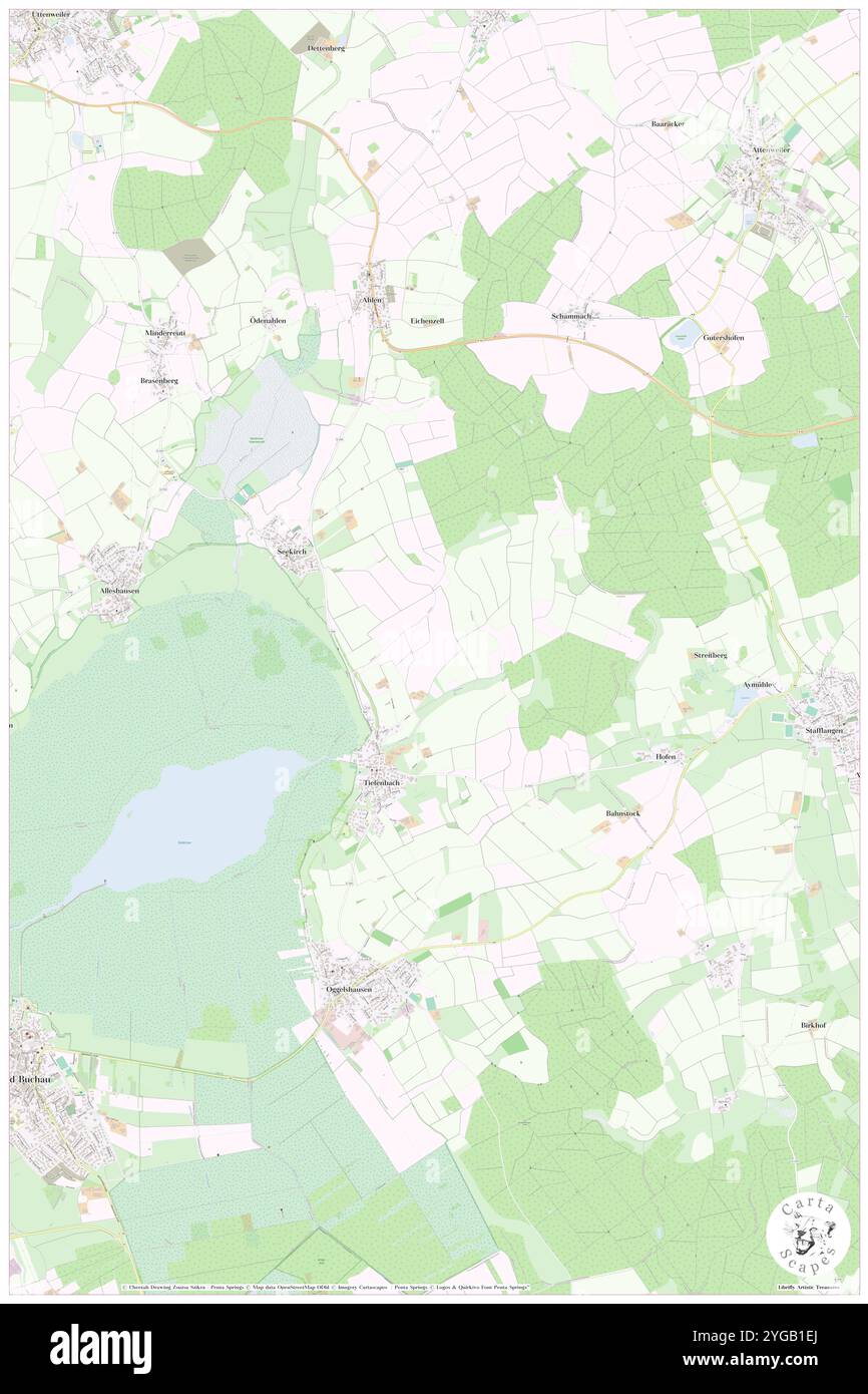 Tiefenbach, DE, Allemagne, Bavière, N 47 45' 0'', N 11 6' 15'', carte, Carthascapes carte publiée en 2024. Explorez Cartascapes, une carte qui révèle la diversité des paysages, des cultures et des écosystèmes de la Terre. Voyage à travers le temps et l'espace, découvrir l'interconnexion du passé, du présent et de l'avenir de notre planète. Banque D'Images