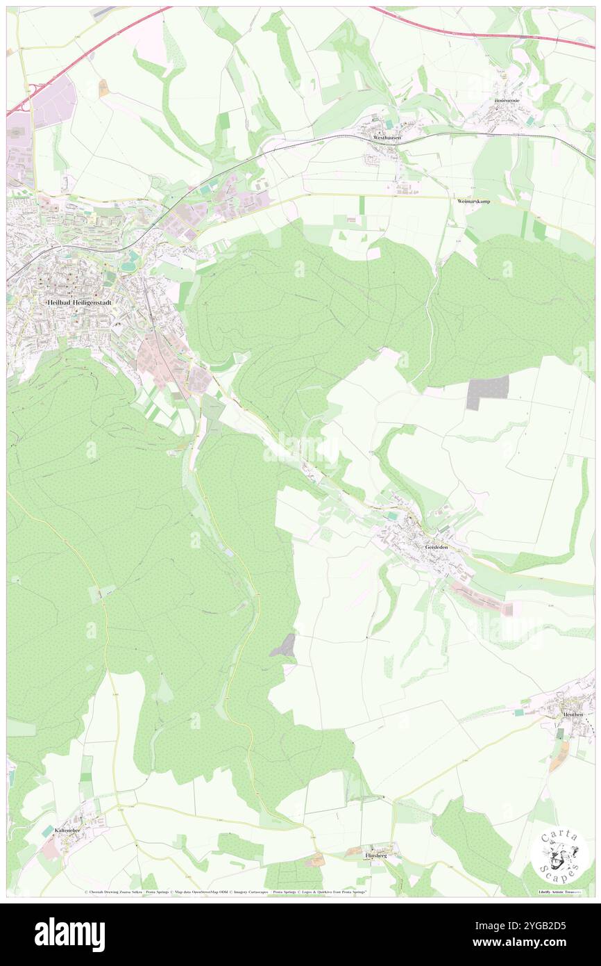 Anker, DE, Allemagne, Thuringe, N 51 21' 34'', N 10 10' 33'', carte, Carthascapes carte publiée en 2024. Explorez Cartascapes, une carte qui révèle la diversité des paysages, des cultures et des écosystèmes de la Terre. Voyage à travers le temps et l'espace, découvrir l'interconnexion du passé, du présent et de l'avenir de notre planète. Banque D'Images