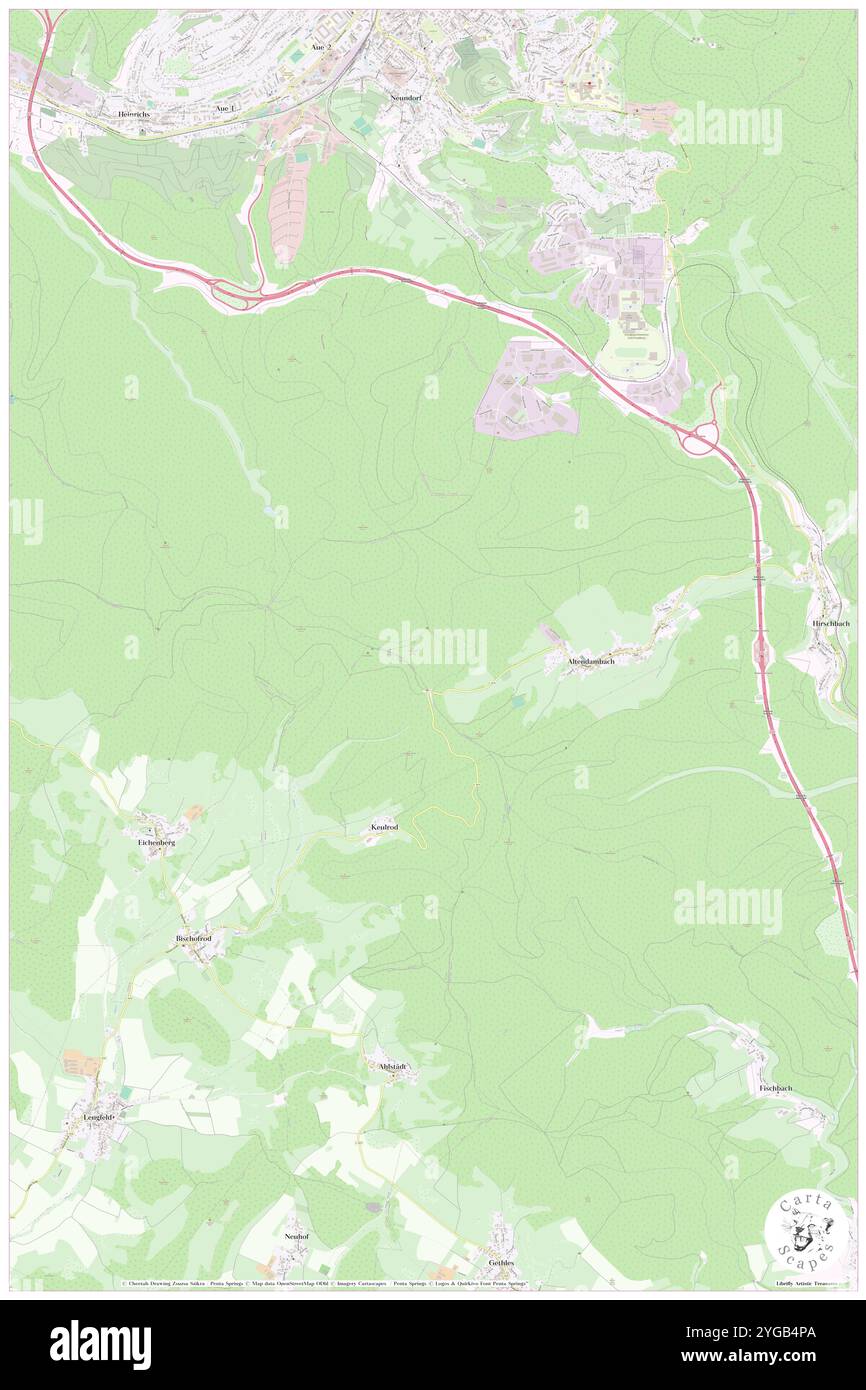 Schleusinger Berg, DE, Allemagne, Thuringe, N 50 33' 34'', N 10 41' 29'', carte, Carthascapes carte publiée en 2024. Explorez Cartascapes, une carte qui révèle la diversité des paysages, des cultures et des écosystèmes de la Terre. Voyage à travers le temps et l'espace, découvrir l'interconnexion du passé, du présent et de l'avenir de notre planète. Banque D'Images