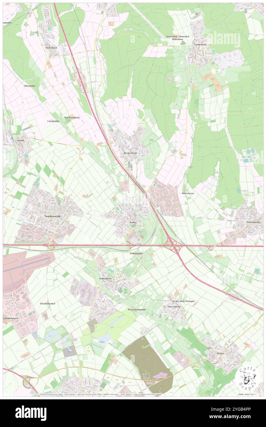 Klingenbach, DE, Allemagne, Hesse, N 50 4' 1'', N 8 22' 20'', map, Cartascapes map publié en 2024. Explorez Cartascapes, une carte qui révèle la diversité des paysages, des cultures et des écosystèmes de la Terre. Voyage à travers le temps et l'espace, découvrir l'interconnexion du passé, du présent et de l'avenir de notre planète. Banque D'Images