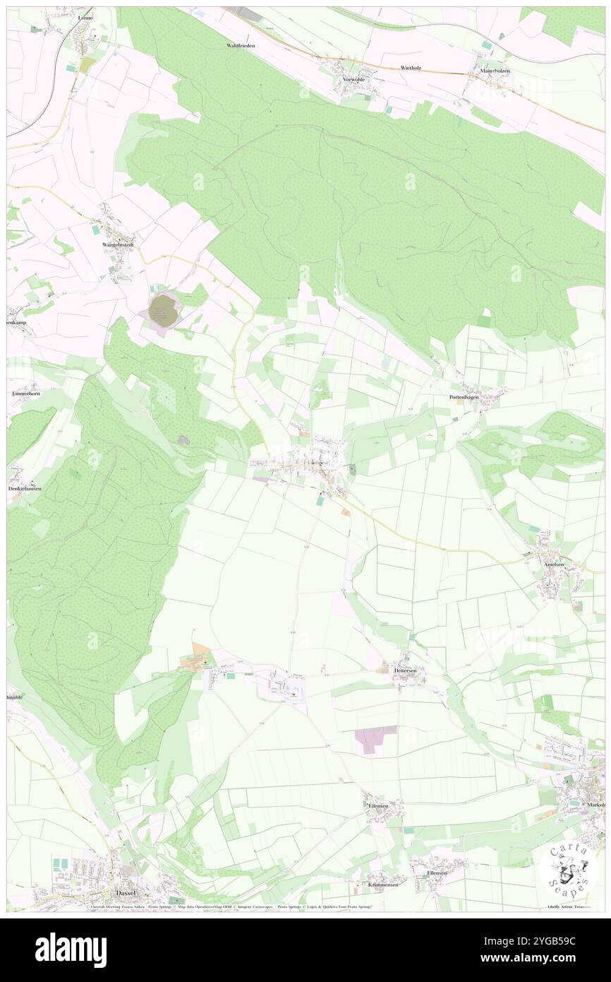 Luethorst, DE, Allemagne, basse-Saxe, N 51 50' 49'', N 9 43' 13'', carte, Carthascapes carte publiée en 2024. Explorez Cartascapes, une carte qui révèle la diversité des paysages, des cultures et des écosystèmes de la Terre. Voyage à travers le temps et l'espace, découvrir l'interconnexion du passé, du présent et de l'avenir de notre planète. Banque D'Images