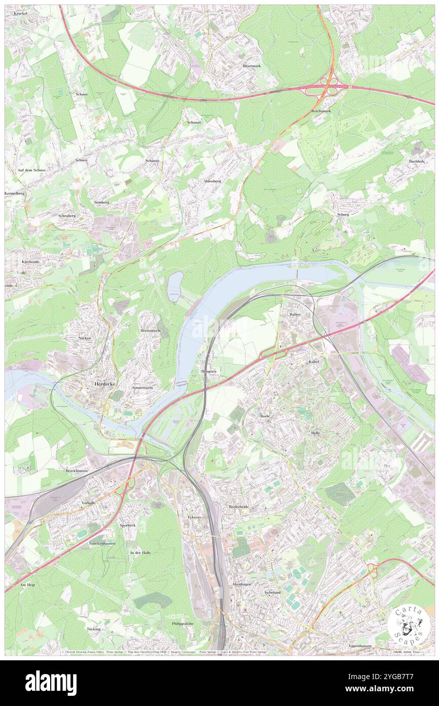 Bahnhof Hohensyburg, Regierungsbezirk Arnsberg, DE, Allemagne, Rhénanie-du-Nord-Westphalie, n 51 24' 28'', N 7 27' 35'', carte, Cartascapes carte publiée en 2024. Explorez Cartascapes, une carte qui révèle la diversité des paysages, des cultures et des écosystèmes de la Terre. Voyage à travers le temps et l'espace, découvrir l'interconnexion du passé, du présent et de l'avenir de notre planète. Banque D'Images