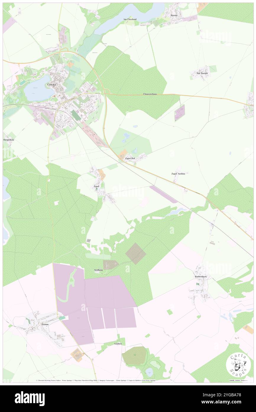 Zapel, DE, Allemagne, Mecklembourg-Poméranie occidentale, N 53 33' 12'', N 11 39' 56'', carte, Carthascapes carte publiée en 2024. Explorez Cartascapes, une carte qui révèle la diversité des paysages, des cultures et des écosystèmes de la Terre. Voyage à travers le temps et l'espace, découvrir l'interconnexion du passé, du présent et de l'avenir de notre planète. Banque D'Images