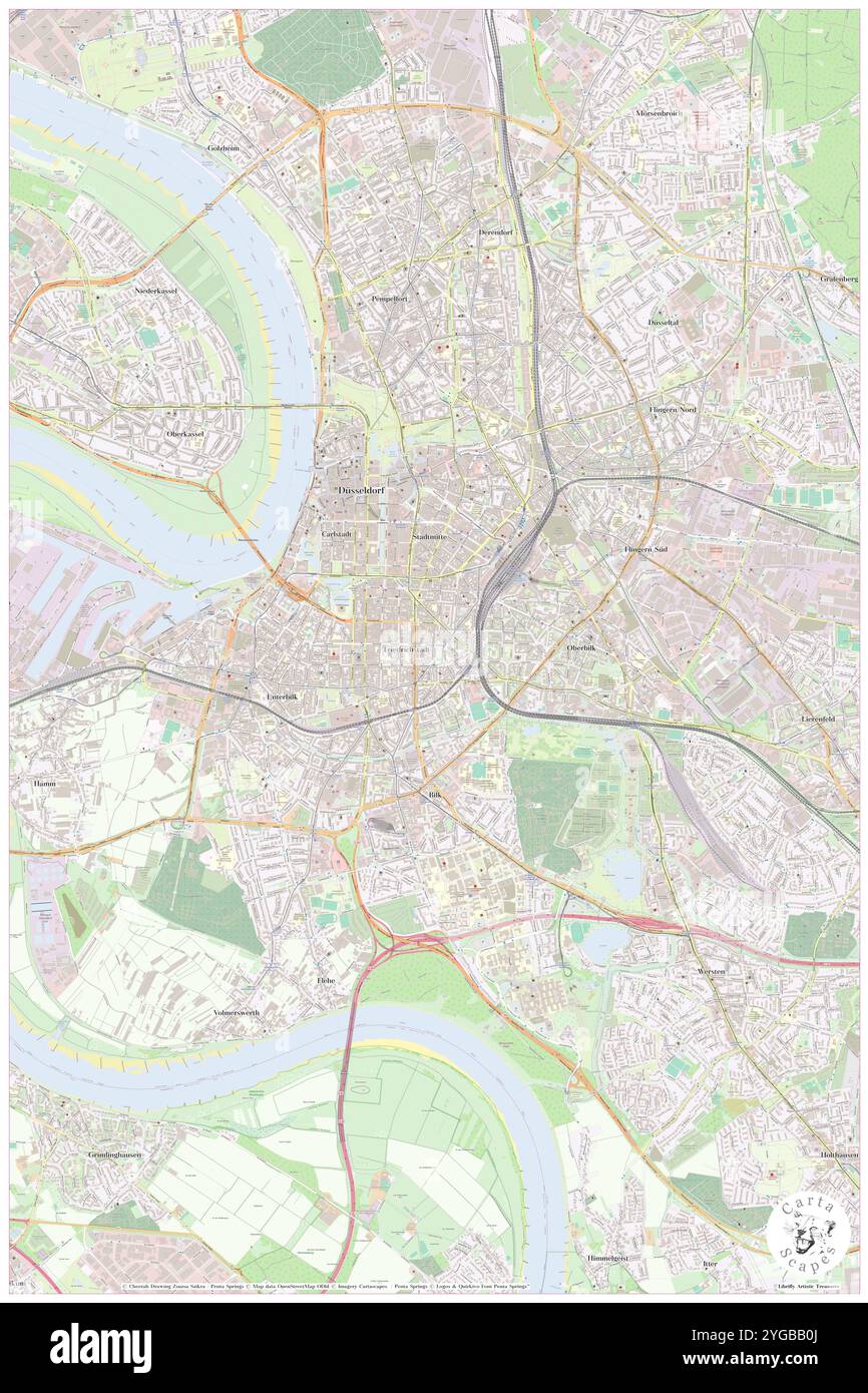 Guennewig Hotel Esplande, Düsseldorf District, DE, Allemagne, Rhénanie-du-Nord-Westphalie, n 51 12' 48'', N 6 47' 6'', carte, Carthascapes carte publiée en 2024. Explorez Cartascapes, une carte qui révèle la diversité des paysages, des cultures et des écosystèmes de la Terre. Voyage à travers le temps et l'espace, découvrir l'interconnexion du passé, du présent et de l'avenir de notre planète. Banque D'Images