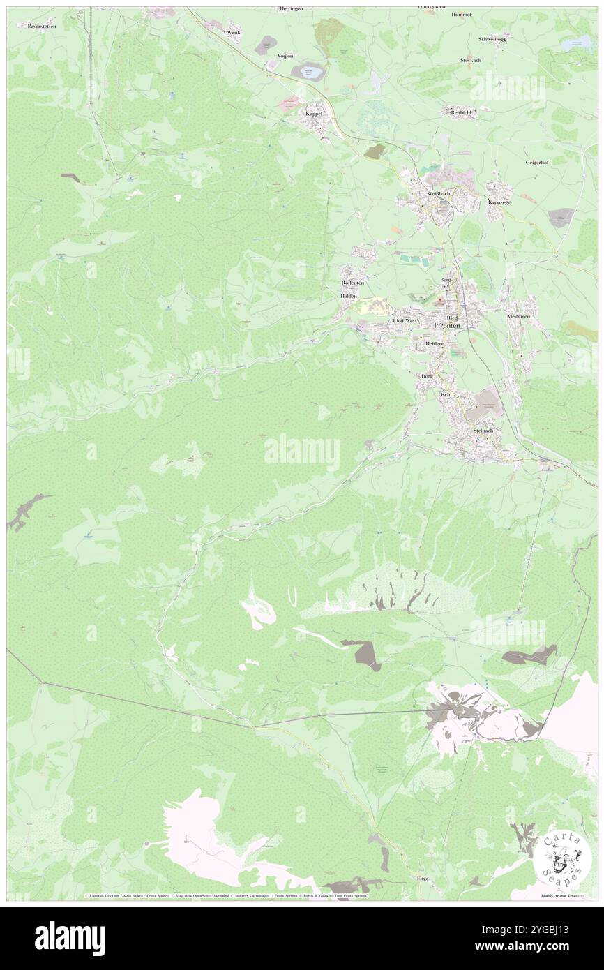 Zehrl Holz, DE, Allemagne, Bavière, N 47 34' 0'', N 10 31' 59'', carte, Carthascapes carte publiée en 2024. Explorez Cartascapes, une carte qui révèle la diversité des paysages, des cultures et des écosystèmes de la Terre. Voyage à travers le temps et l'espace, découvrir l'interconnexion du passé, du présent et de l'avenir de notre planète. Banque D'Images