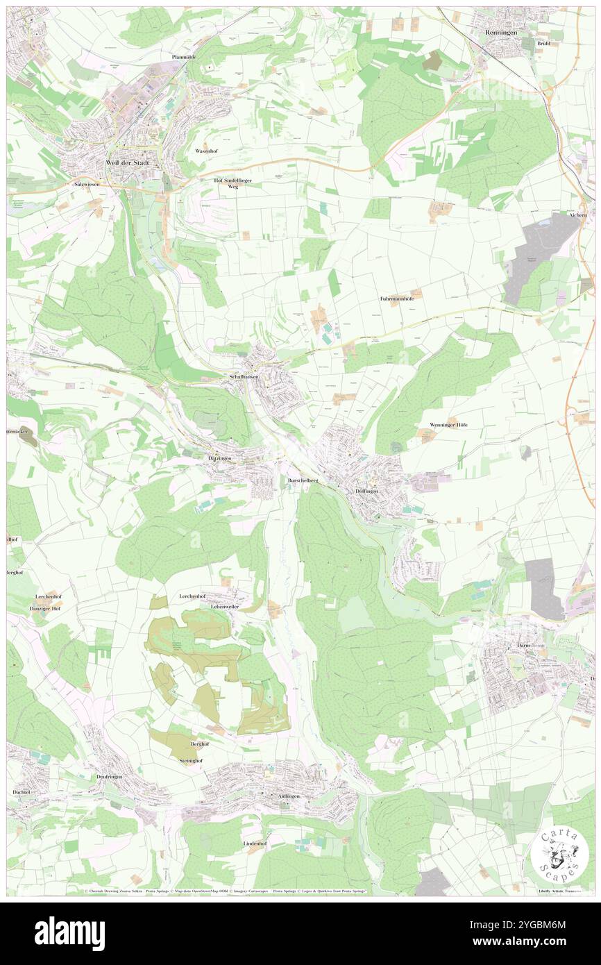 Schwippe, DE, Allemagne, Bade-Wurtemberg, N 48 43' 2'', N 8 54' 1'', carte, Carthascapes carte publiée en 2024. Explorez Cartascapes, une carte qui révèle la diversité des paysages, des cultures et des écosystèmes de la Terre. Voyage à travers le temps et l'espace, découvrir l'interconnexion du passé, du présent et de l'avenir de notre planète. Banque D'Images