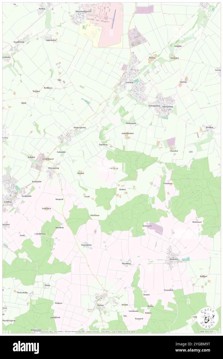 Fierlbrunn, basse-Bavière, DE, Allemagne, Bavière, n 48 47' 0'', N 12 33' 41'', carte, Cartascapes carte publiée en 2024. Explorez Cartascapes, une carte qui révèle la diversité des paysages, des cultures et des écosystèmes de la Terre. Voyage à travers le temps et l'espace, découvrir l'interconnexion du passé, du présent et de l'avenir de notre planète. Banque D'Images