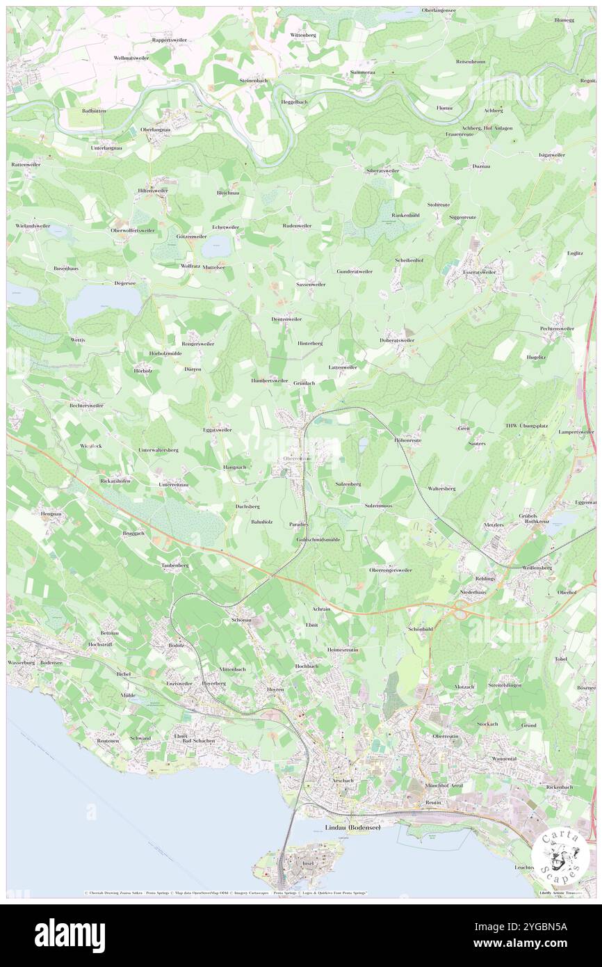 Oberreitnau, Souabe, DE, Allemagne, Bavière, n 47 35' 38'', N 9 41' 1'', carte, Carthascapes carte publiée en 2024. Explorez Cartascapes, une carte qui révèle la diversité des paysages, des cultures et des écosystèmes de la Terre. Voyage à travers le temps et l'espace, découvrir l'interconnexion du passé, du présent et de l'avenir de notre planète. Banque D'Images