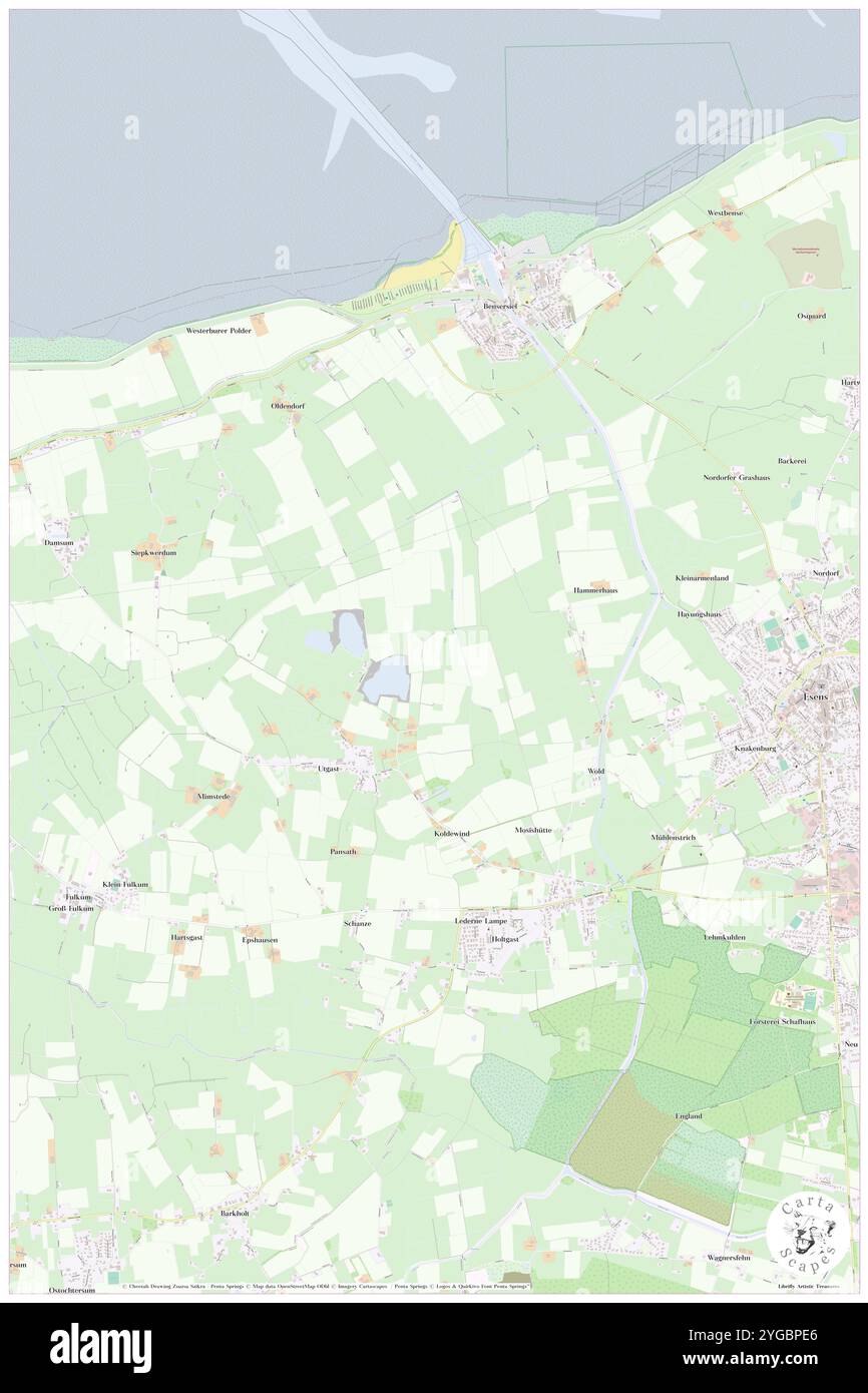 Oldendorfer Hammer, DE, Allemagne, basse-Saxe, N 53 38' 59'', N 7 34' 0'', carte, Carthascapes carte publiée en 2024. Explorez Cartascapes, une carte qui révèle la diversité des paysages, des cultures et des écosystèmes de la Terre. Voyage à travers le temps et l'espace, découvrir l'interconnexion du passé, du présent et de l'avenir de notre planète. Banque D'Images