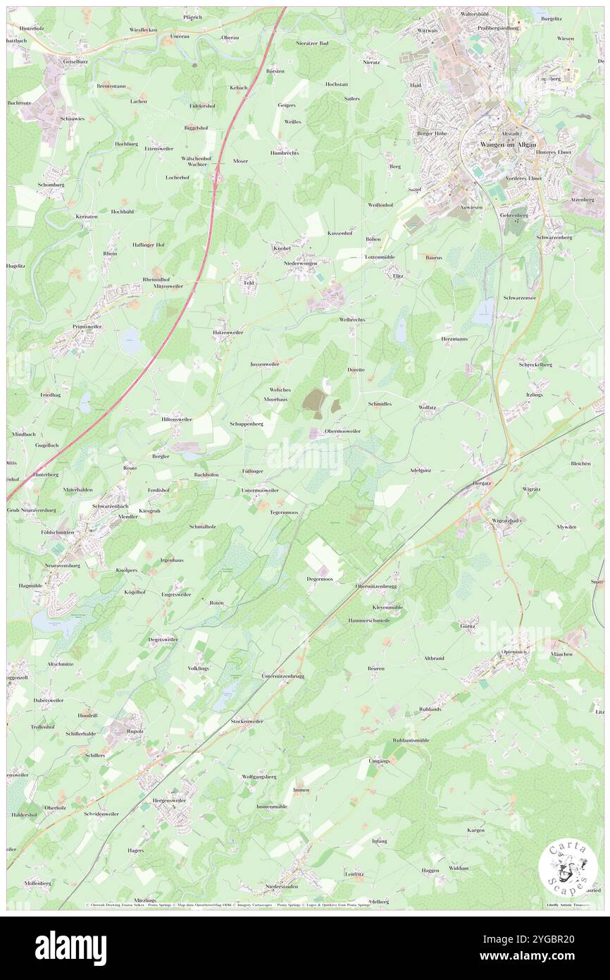 Tegernmoos, DE, Allemagne, Bade-Wurtemberg, N 47 38' 59'', N 9 48' 0'', carte, Carthascapes carte publiée en 2024. Explorez Cartascapes, une carte qui révèle la diversité des paysages, des cultures et des écosystèmes de la Terre. Voyage à travers le temps et l'espace, découvrir l'interconnexion du passé, du présent et de l'avenir de notre planète. Banque D'Images