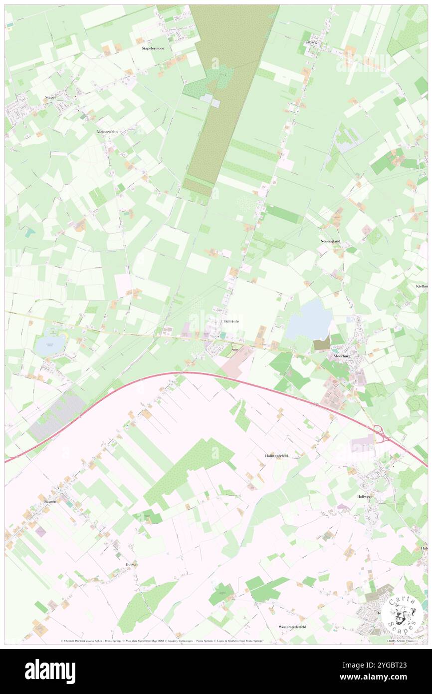 Hollriede, DE, Allemagne, basse-Saxe, N 53 17' 44'', N 7 51' 49'', carte, Carthascapes carte publiée en 2024. Explorez Cartascapes, une carte qui révèle la diversité des paysages, des cultures et des écosystèmes de la Terre. Voyage à travers le temps et l'espace, découvrir l'interconnexion du passé, du présent et de l'avenir de notre planète. Banque D'Images