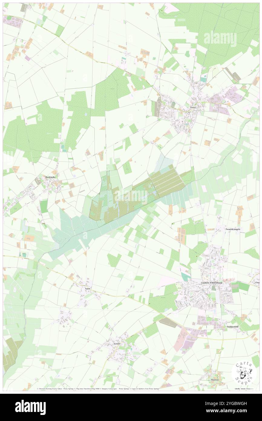 Dosenmoor, DE, Allemagne, basse-Saxe, N 52 51' 55'', N 7 44' 55'', carte, Carthascapes carte publiée en 2024. Explorez Cartascapes, une carte qui révèle la diversité des paysages, des cultures et des écosystèmes de la Terre. Voyage à travers le temps et l'espace, découvrir l'interconnexion du passé, du présent et de l'avenir de notre planète. Banque D'Images