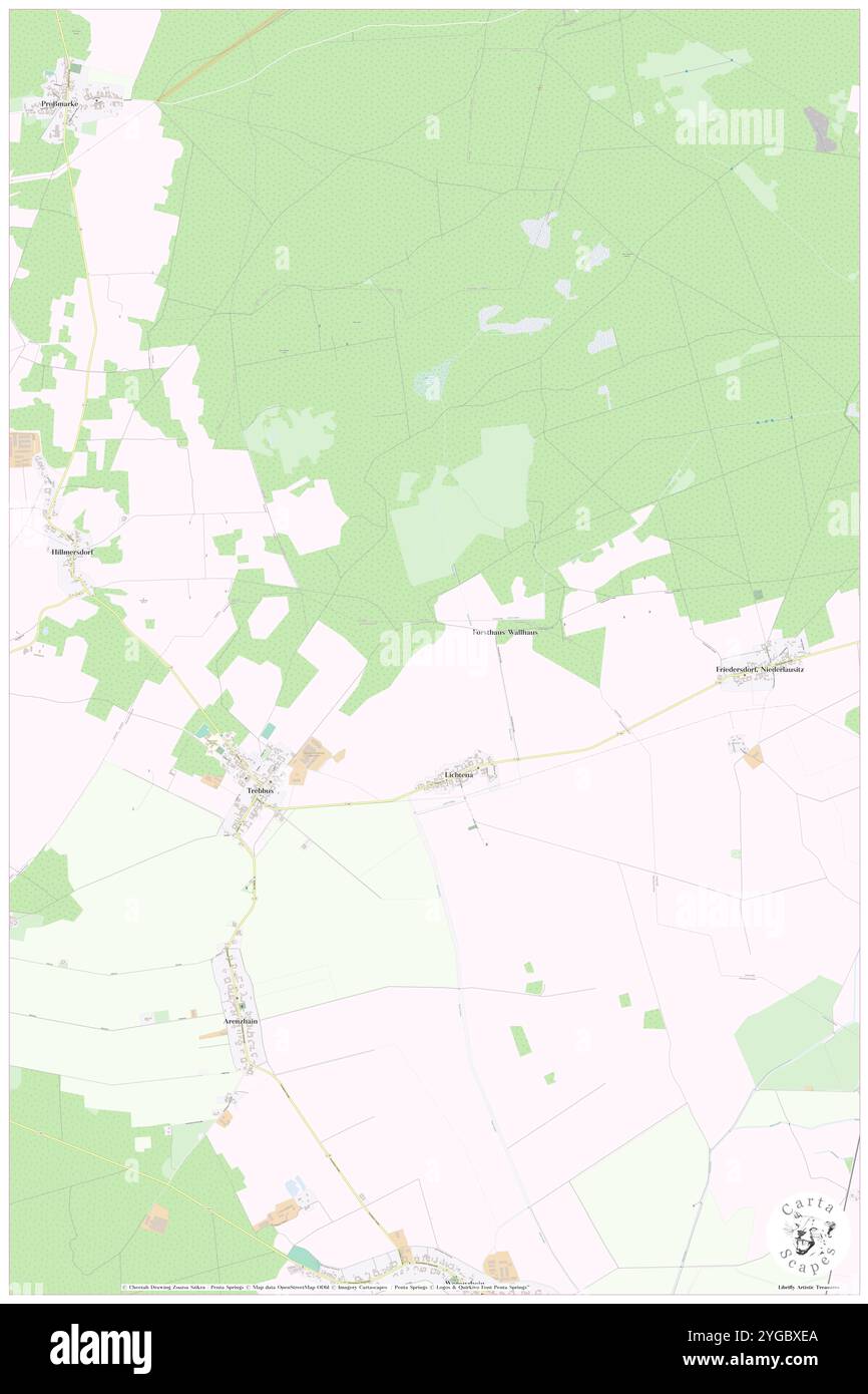 Foersterei Wallhaus, DE, Allemagne, Brandebourg, N 51 42' 0'', N 13 31' 59'', carte, Carthascapes carte publiée en 2024. Explorez Cartascapes, une carte qui révèle la diversité des paysages, des cultures et des écosystèmes de la Terre. Voyage à travers le temps et l'espace, découvrir l'interconnexion du passé, du présent et de l'avenir de notre planète. Banque D'Images