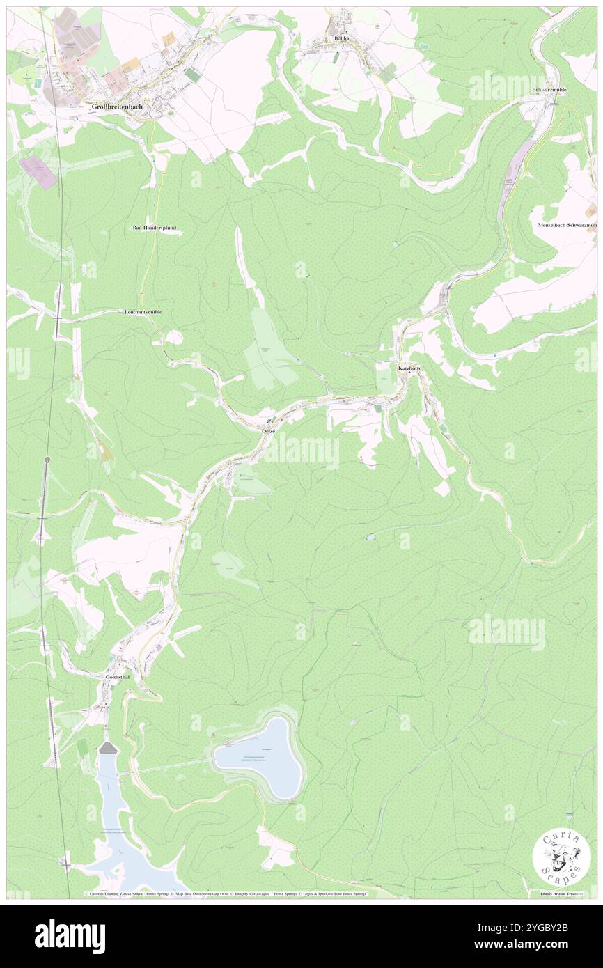 Kieslerstein, DE, Allemagne, Thuringe, N 50 32' 34'', N 11 2' 9'', carte, Carthascapes carte publiée en 2024. Explorez Cartascapes, une carte qui révèle la diversité des paysages, des cultures et des écosystèmes de la Terre. Voyage à travers le temps et l'espace, découvrir l'interconnexion du passé, du présent et de l'avenir de notre planète. Banque D'Images