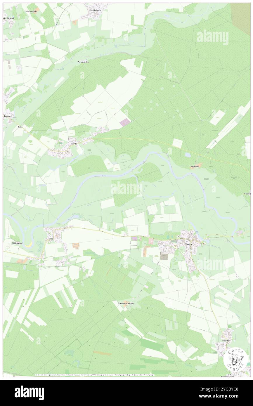 AHE, DE, Allemagne, basse-Saxe, N 52 46' 20'', N 9 31' 35'', carte, Carthascapes carte publiée en 2024. Explorez Cartascapes, une carte qui révèle la diversité des paysages, des cultures et des écosystèmes de la Terre. Voyage à travers le temps et l'espace, découvrir l'interconnexion du passé, du présent et de l'avenir de notre planète. Banque D'Images