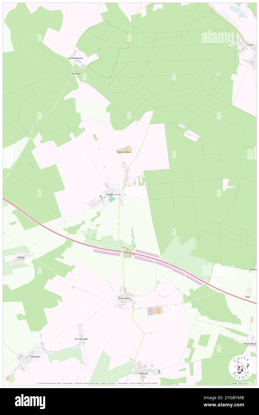 Gross Godems, DE, Allemagne, Mecklembourg-Poméranie occidentale, N 53 21' 48'', N 11 47' 50'', map, Carthascapes map publié en 2024. Explorez Cartascapes, une carte qui révèle la diversité des paysages, des cultures et des écosystèmes de la Terre. Voyage à travers le temps et l'espace, découvrir l'interconnexion du passé, du présent et de l'avenir de notre planète. Banque D'Images