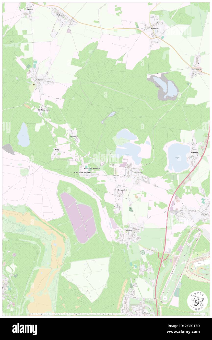 Annahuette, DE, Allemagne, Brandebourg, N 51 33' 42'', N 13 53' 36'', carte, Carthascapes carte publiée en 2024. Explorez Cartascapes, une carte qui révèle la diversité des paysages, des cultures et des écosystèmes de la Terre. Voyage à travers le temps et l'espace, découvrir l'interconnexion du passé, du présent et de l'avenir de notre planète. Banque D'Images