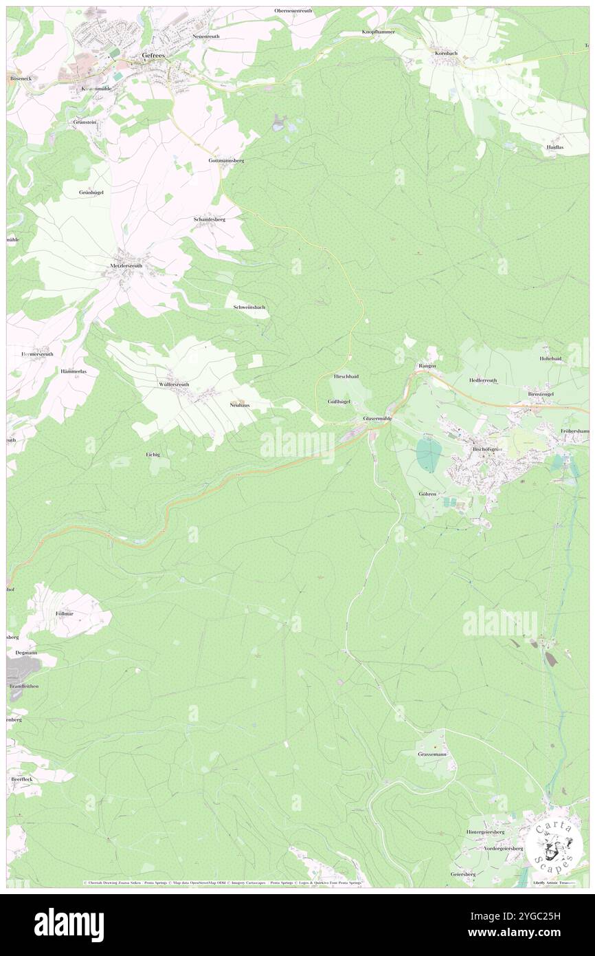 Sommerrangen, DE, Allemagne, Bavière, N 50 3' 8'', N 11 45' 54'', carte, Carthascapes carte publiée en 2024. Explorez Cartascapes, une carte qui révèle la diversité des paysages, des cultures et des écosystèmes de la Terre. Voyage à travers le temps et l'espace, découvrir l'interconnexion du passé, du présent et de l'avenir de notre planète. Banque D'Images