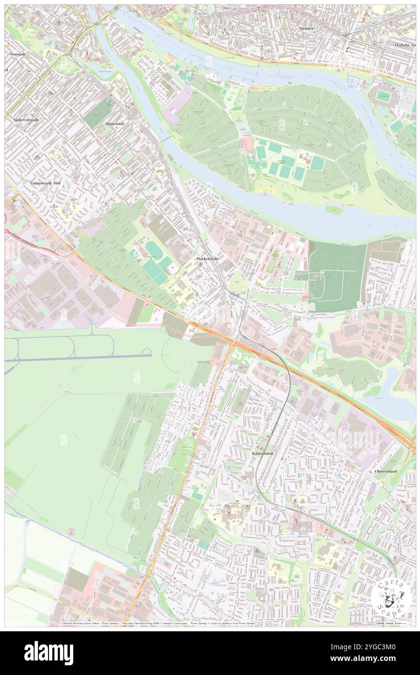 Huckelriede, DE, Allemagne, Brême, N 53 3' 21'', N 8 48' 45'', map, Carthascapes carte publiée en 2024. Explorez Cartascapes, une carte qui révèle la diversité des paysages, des cultures et des écosystèmes de la Terre. Voyage à travers le temps et l'espace, découvrir l'interconnexion du passé, du présent et de l'avenir de notre planète. Banque D'Images