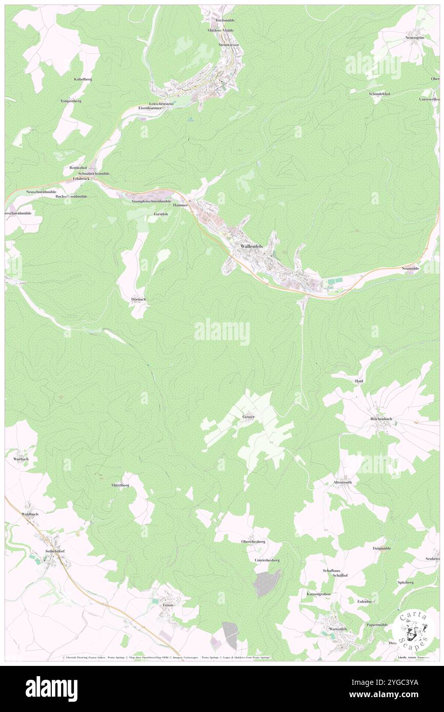 Allerswald, DE, Allemagne, Bavière, N 50 15' 22'', N 11 27' 48'', carte, Carthascapes carte publiée en 2024. Explorez Cartascapes, une carte qui révèle la diversité des paysages, des cultures et des écosystèmes de la Terre. Voyage à travers le temps et l'espace, découvrir l'interconnexion du passé, du présent et de l'avenir de notre planète. Banque D'Images