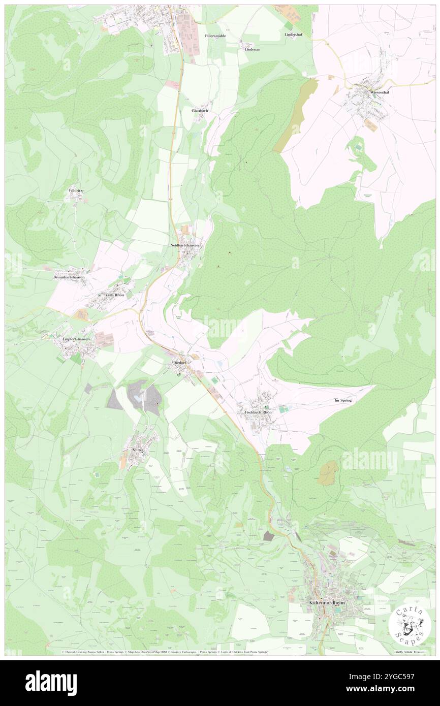 Kuhkopf, DE, Allemagne, Thuringe, N 50 40' 0'', N 10 7' 59'', carte, Carthascapes carte publiée en 2024. Explorez Cartascapes, une carte qui révèle la diversité des paysages, des cultures et des écosystèmes de la Terre. Voyage à travers le temps et l'espace, découvrir l'interconnexion du passé, du présent et de l'avenir de notre planète. Banque D'Images