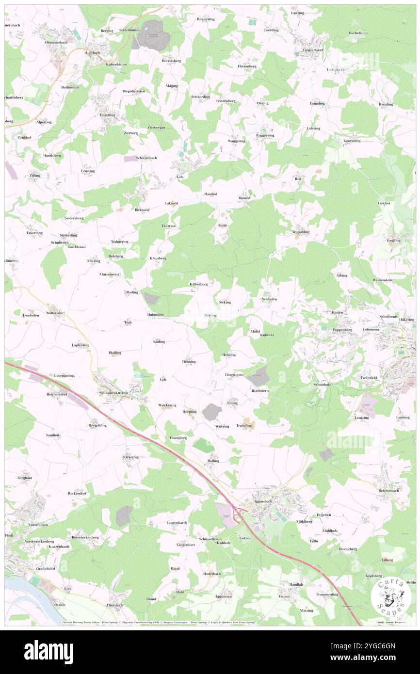 Hutting, basse-Bavière, DE, Allemagne, Bavière, n 48 45' 39'', N 13 7' 41'', carte, Cartascapes carte publiée en 2024. Explorez Cartascapes, une carte qui révèle la diversité des paysages, des cultures et des écosystèmes de la Terre. Voyage à travers le temps et l'espace, découvrir l'interconnexion du passé, du présent et de l'avenir de notre planète. Banque D'Images