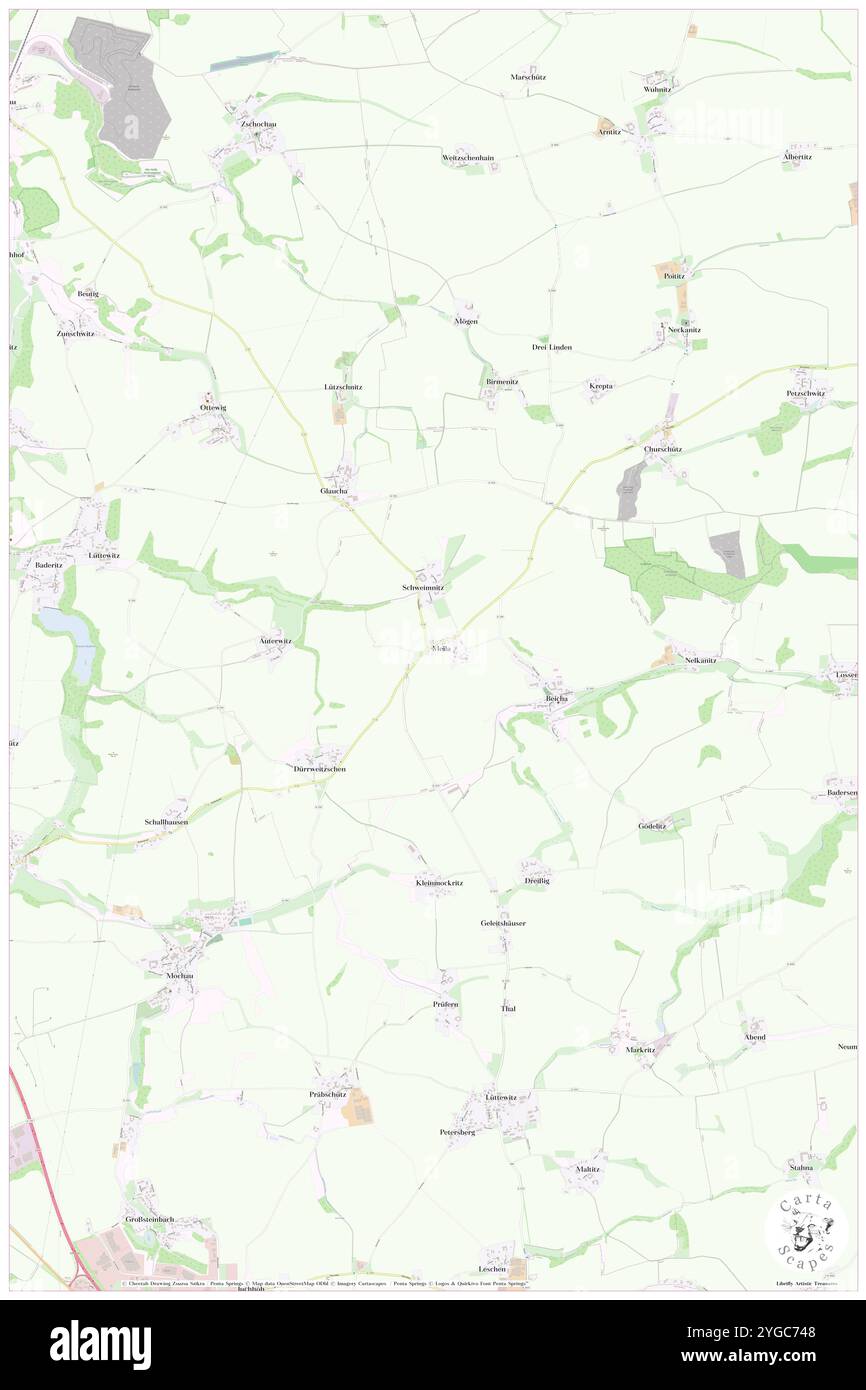 Meila, DE, Allemagne, Saxe, N 51 9' 32'', N 13 13' 3'', carte, Carthascapes carte publiée en 2024. Explorez Cartascapes, une carte qui révèle la diversité des paysages, des cultures et des écosystèmes de la Terre. Voyage à travers le temps et l'espace, découvrir l'interconnexion du passé, du présent et de l'avenir de notre planète. Banque D'Images