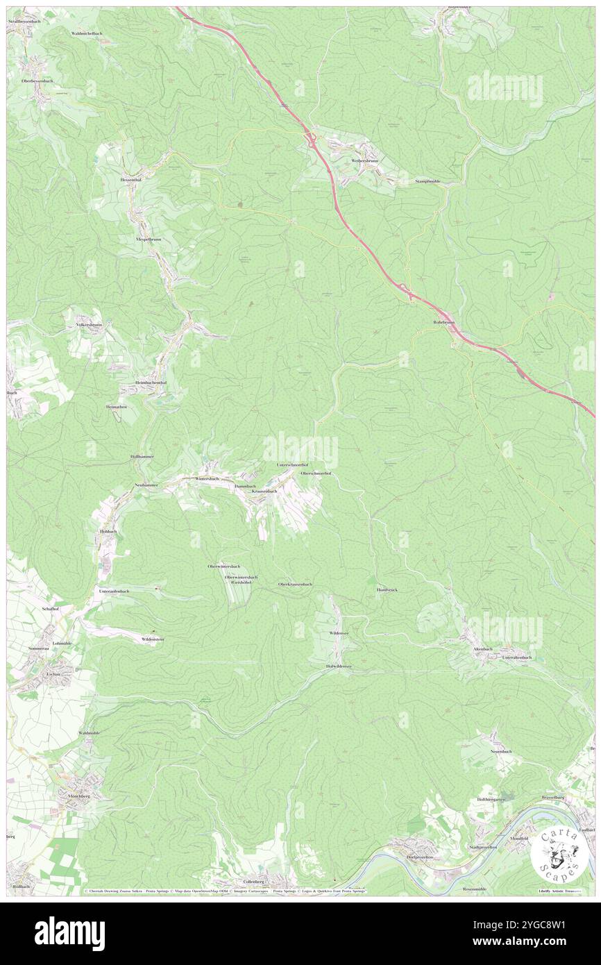 Dammbach, DE, Allemagne, Bavière, N 49 51' 39'', N 9 17' 19'', carte, Carthascapes carte publiée en 2024. Explorez Cartascapes, une carte qui révèle la diversité des paysages, des cultures et des écosystèmes de la Terre. Voyage à travers le temps et l'espace, découvrir l'interconnexion du passé, du présent et de l'avenir de notre planète. Banque D'Images