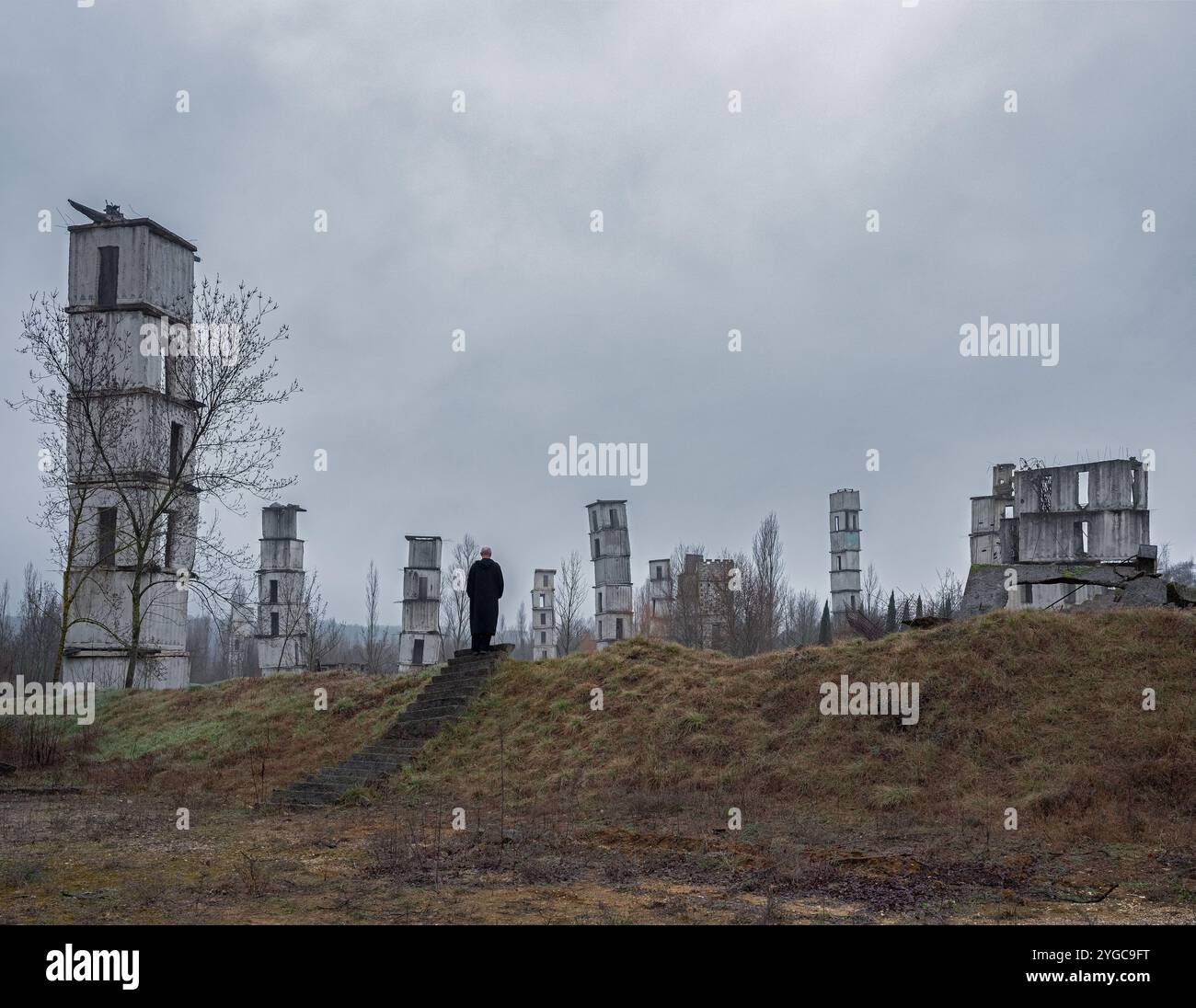 ANSELM (2023) -titre original : ANSELM-DAS RAUSCHEN DER ZEIT-, réalisé par WIM WENDERS. Crédit : ROAD MOVIES FILMPRODUKTION / album Banque D'Images