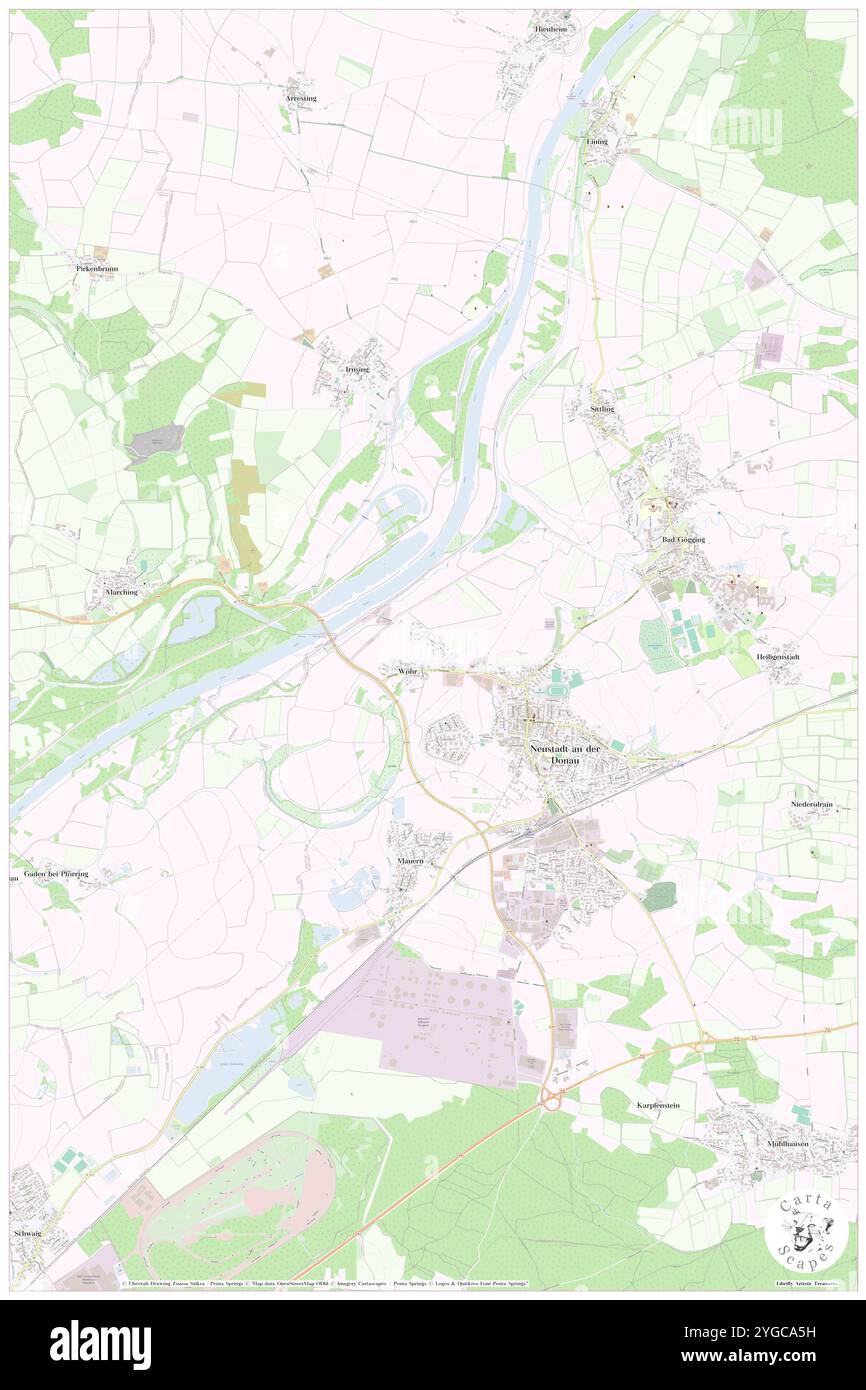 Wohr, basse-Bavière, DE, Allemagne, Bavière, n 48 48' 52'', N 11 45' 9'', carte, Carthascapes carte publiée en 2024. Explorez Cartascapes, une carte qui révèle la diversité des paysages, des cultures et des écosystèmes de la Terre. Voyage à travers le temps et l'espace, découvrir l'interconnexion du passé, du présent et de l'avenir de notre planète. Banque D'Images