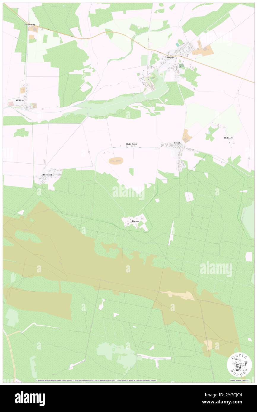 Belsch, DE, Allemagne, Mecklembourg-Poméranie occidentale, N 53 19' 38'', N 11 12' 18'', map, Carthascapes map publié en 2024. Explorez Cartascapes, une carte qui révèle la diversité des paysages, des cultures et des écosystèmes de la Terre. Voyage à travers le temps et l'espace, découvrir l'interconnexion du passé, du présent et de l'avenir de notre planète. Banque D'Images