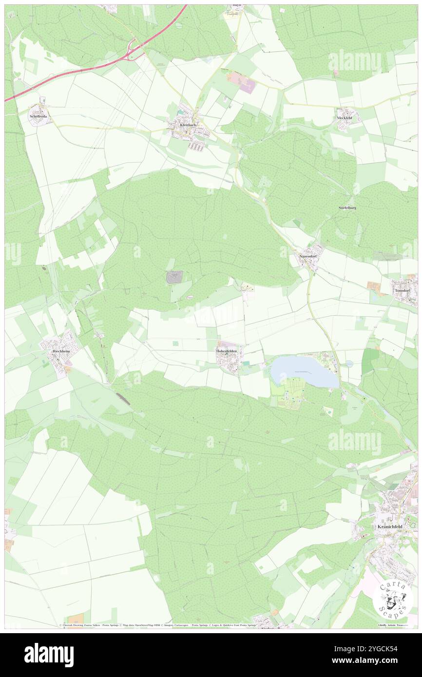 Hohenfelden, DE, Allemagne, Thuringe, N 50 52' 43'', N 11 9' 36'', carte, Carthascapes carte publiée en 2024. Explorez Cartascapes, une carte qui révèle la diversité des paysages, des cultures et des écosystèmes de la Terre. Voyage à travers le temps et l'espace, découvrir l'interconnexion du passé, du présent et de l'avenir de notre planète. Banque D'Images