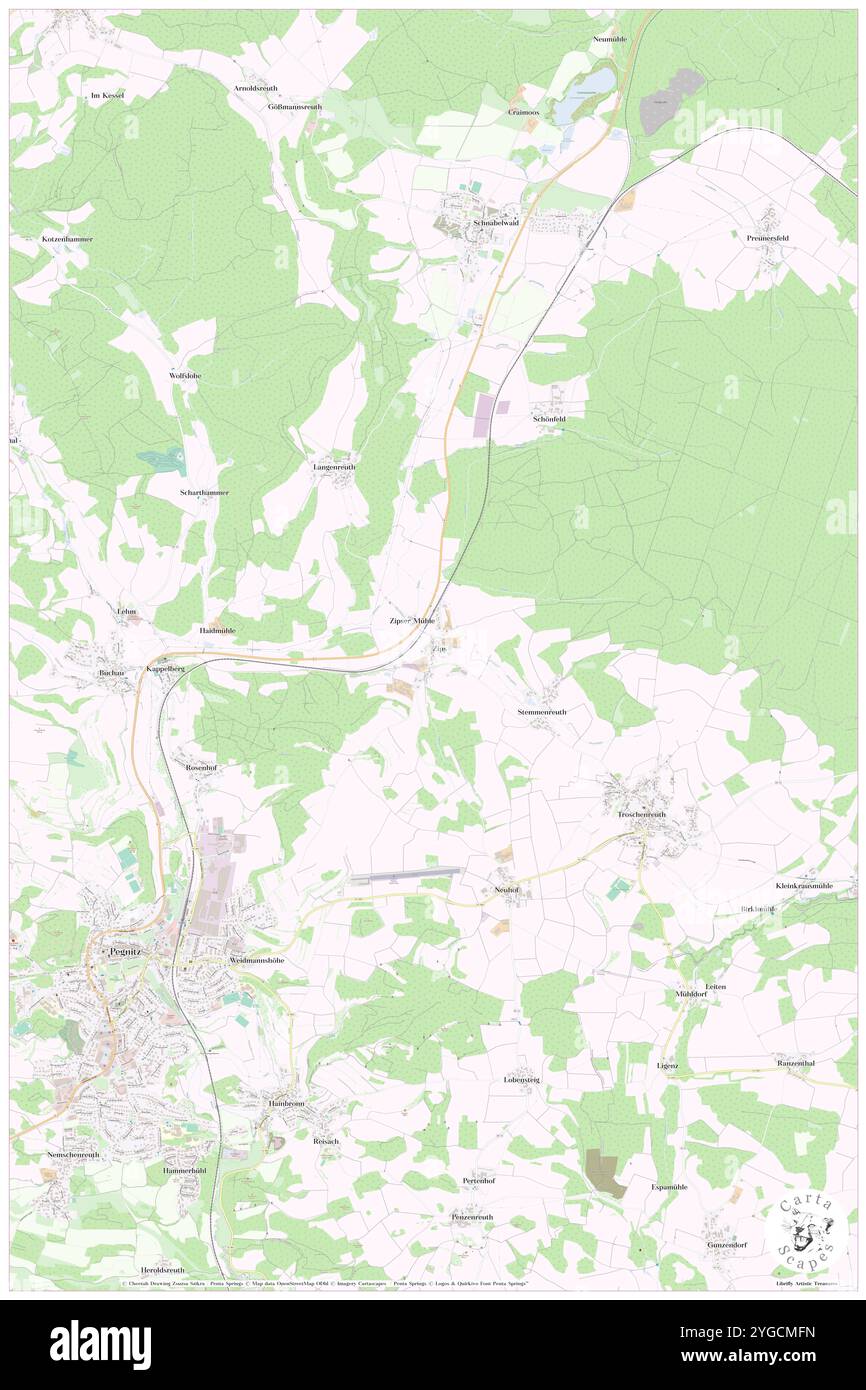 Zips, haute-Franconie, DE, Allemagne, Bavière, n 49 46' 46'', N 11 34' 39'', carte, Cartascapes carte publiée en 2024. Explorez Cartascapes, une carte qui révèle la diversité des paysages, des cultures et des écosystèmes de la Terre. Voyage à travers le temps et l'espace, découvrir l'interconnexion du passé, du présent et de l'avenir de notre planète. Banque D'Images