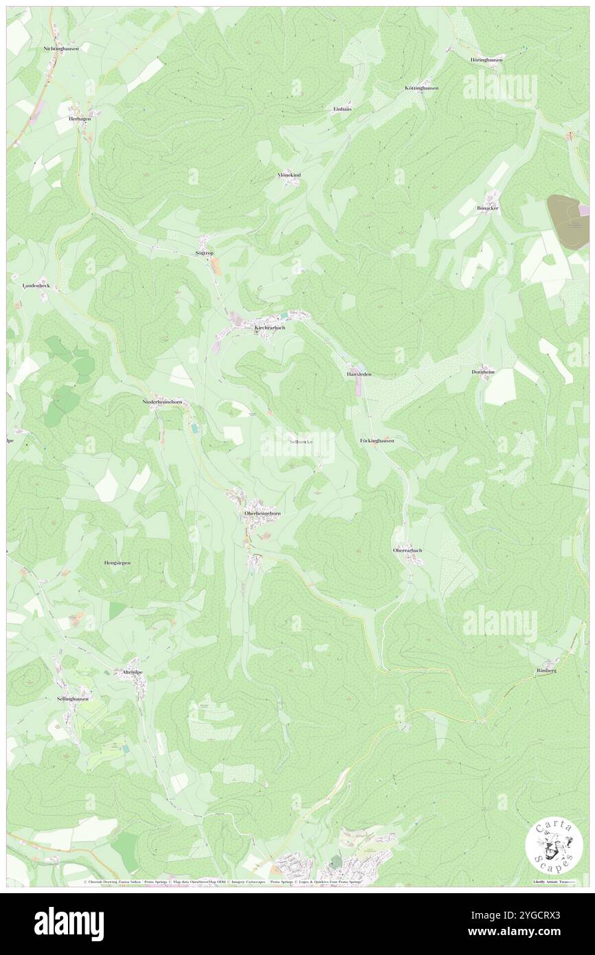 Sellmecke, Regierungsbezirk Arnsberg, DE, Allemagne, Rhénanie-du-Nord-Westphalie, n 51 14' 25'', N 8 18' 16'', carte, Carthascapes carte publiée en 2024. Explorez Cartascapes, une carte qui révèle la diversité des paysages, des cultures et des écosystèmes de la Terre. Voyage à travers le temps et l'espace, découvrir l'interconnexion du passé, du présent et de l'avenir de notre planète. Banque D'Images