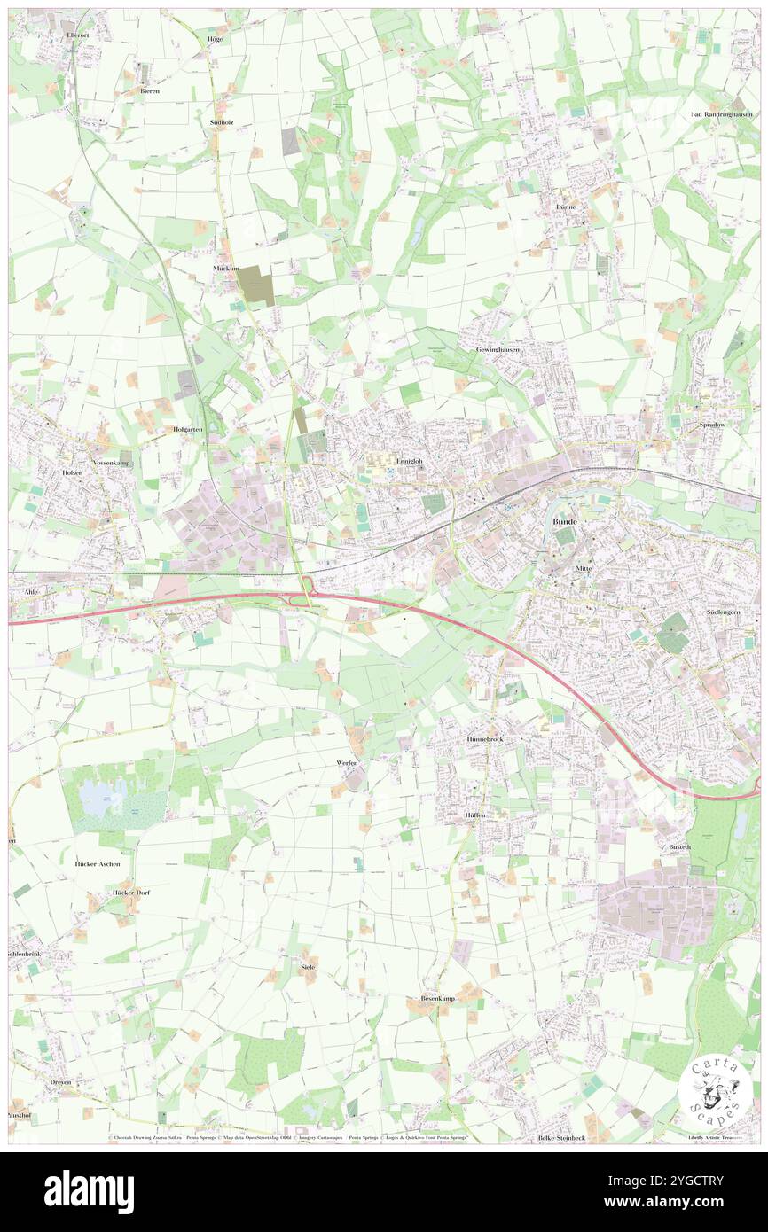 Blanken, Regierungsbezirk Detmold, DE, Allemagne, Rhénanie-du-Nord-Westphalie, n 52 11' 45'', N 8 33' 31'', carte, Cartascapes carte publiée en 2024. Explorez Cartascapes, une carte qui révèle la diversité des paysages, des cultures et des écosystèmes de la Terre. Voyage à travers le temps et l'espace, découvrir l'interconnexion du passé, du présent et de l'avenir de notre planète. Banque D'Images